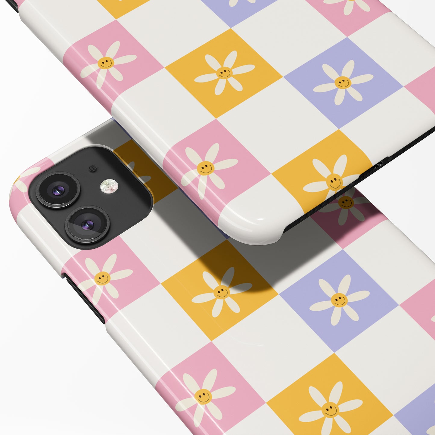 Checkerboard Collage iPhone Case - HypeSheriff