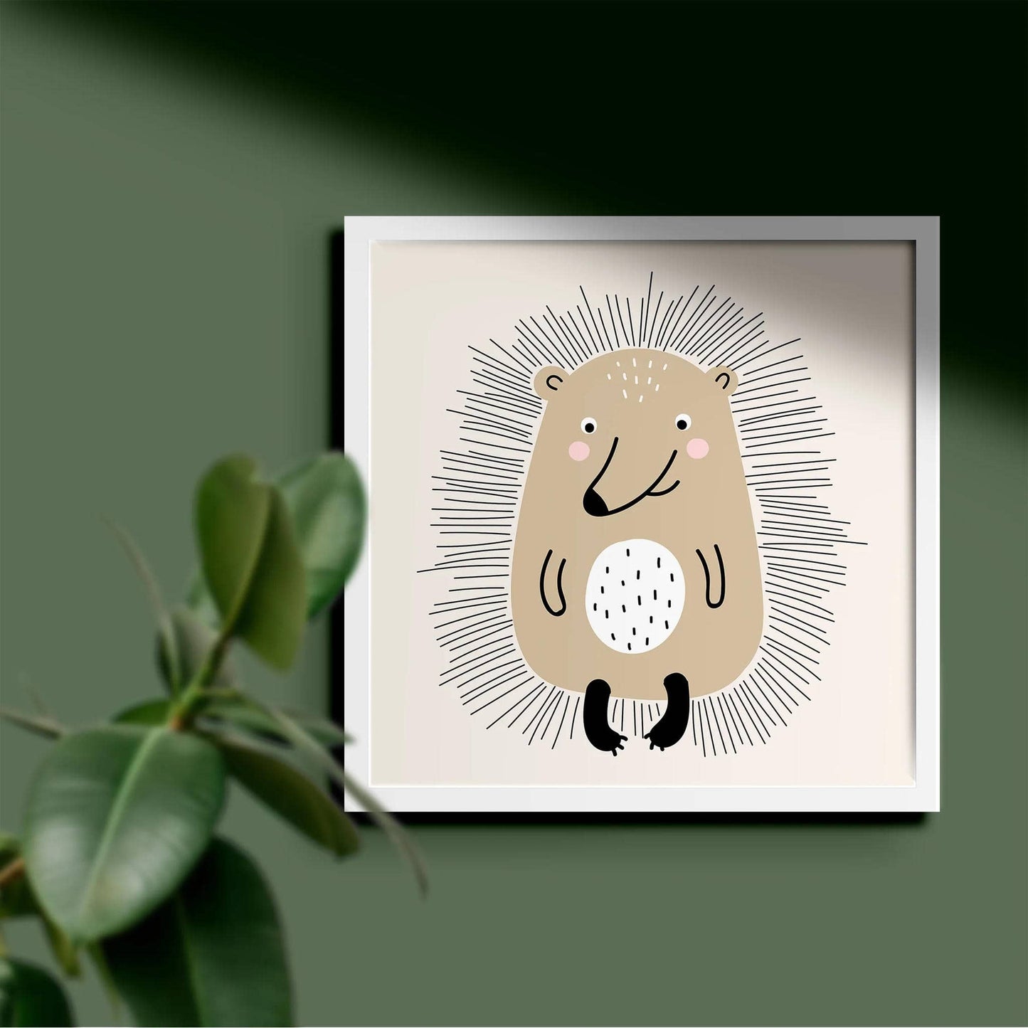 Little Hedgehog Print - HypeSheriff