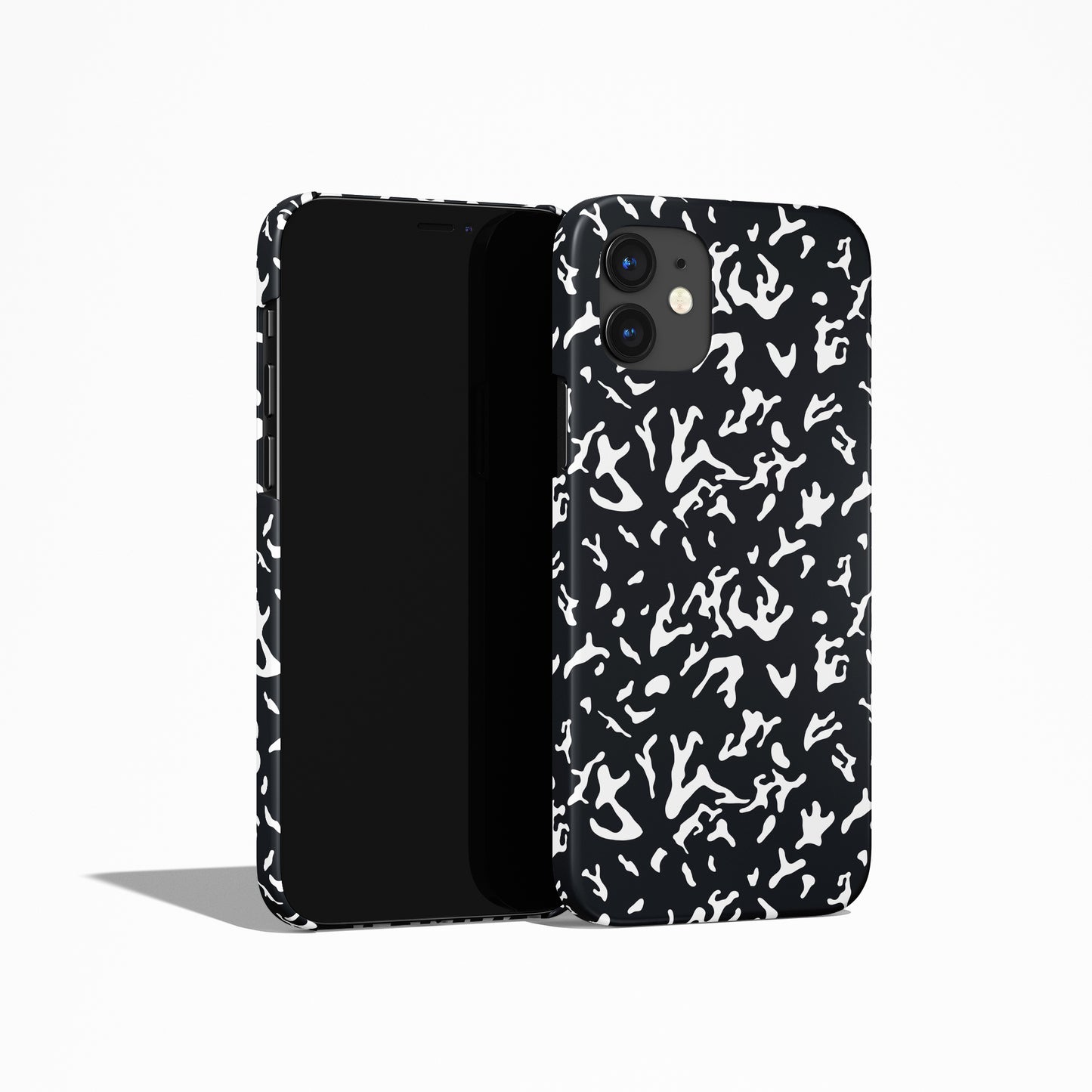 Black&White Abstract iPhone Case - HypeSheriff