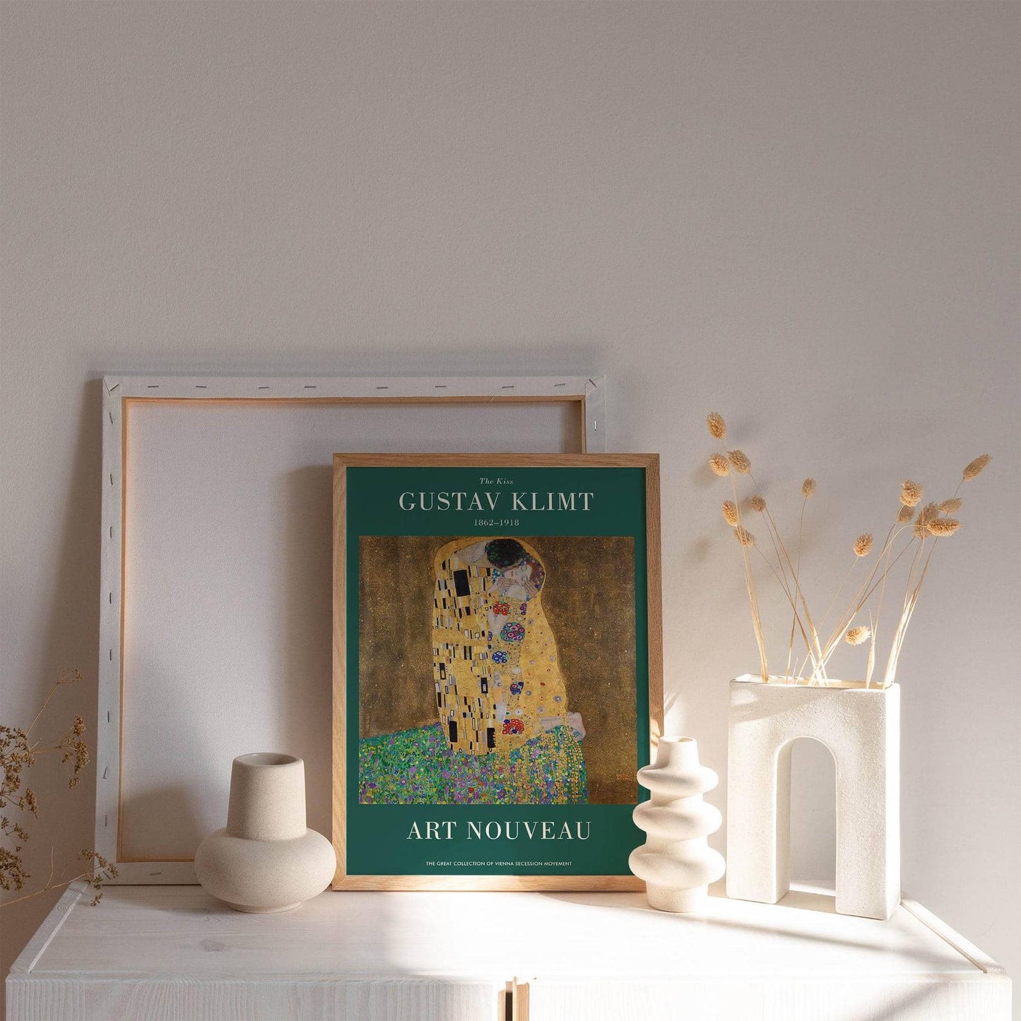 Gustav Klimt, The Kiss Poster - HypeSheriff