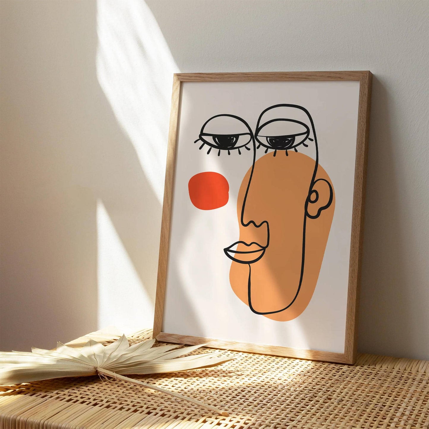 Scandi Face No.5 Poster - HypeSheriff