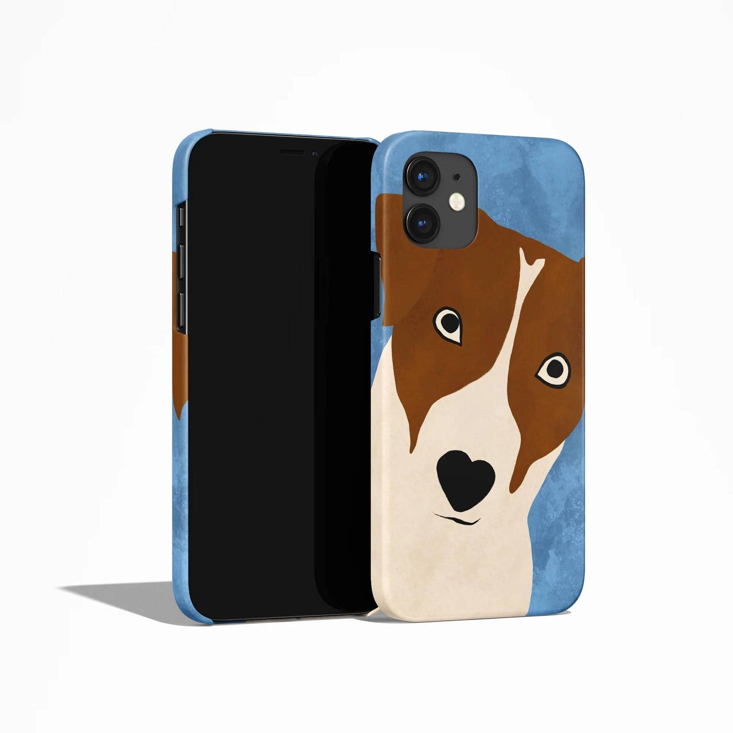 Cute Dog Blue iPhone Case - HypeSheriff