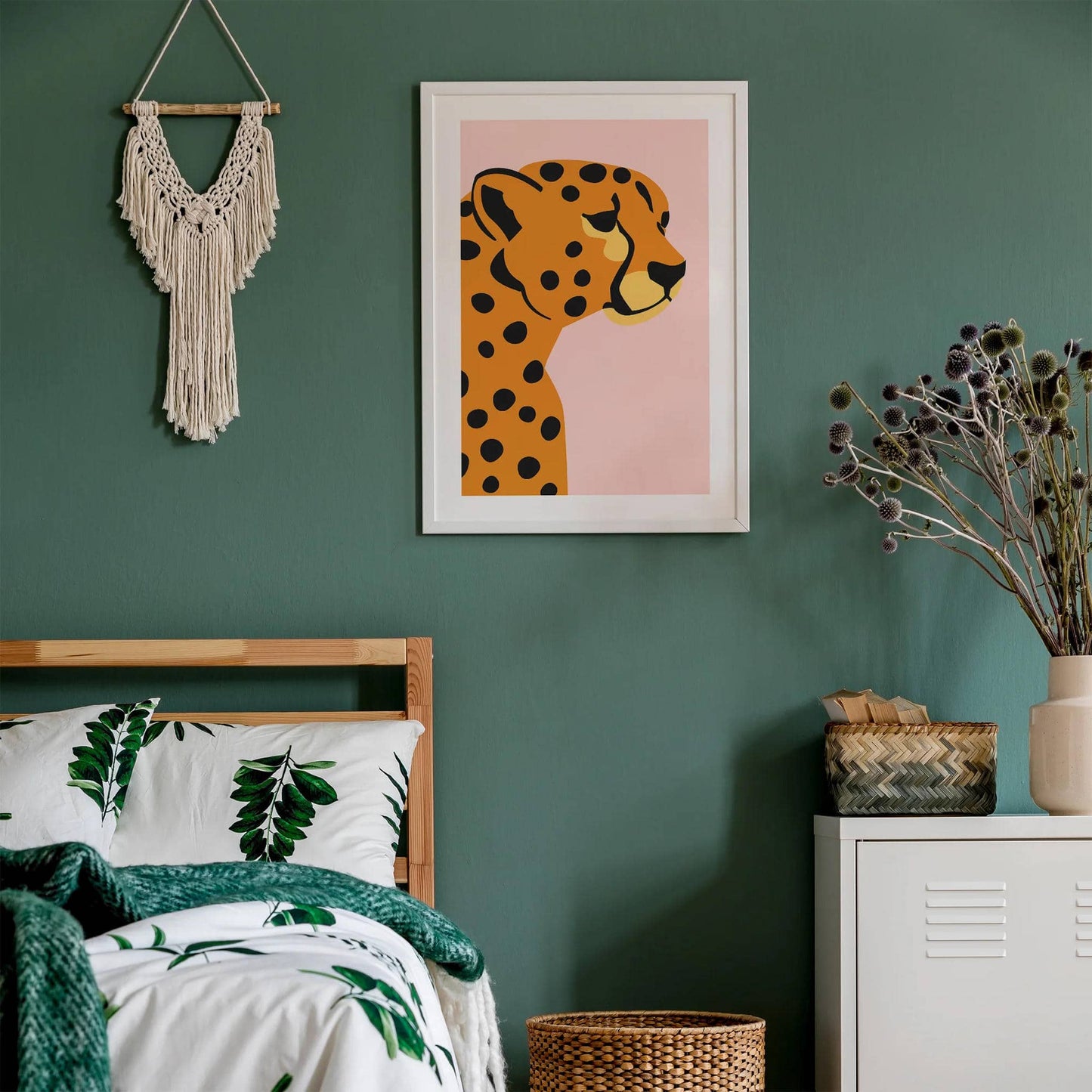 Leopard Profile Poster - HypeSheriff