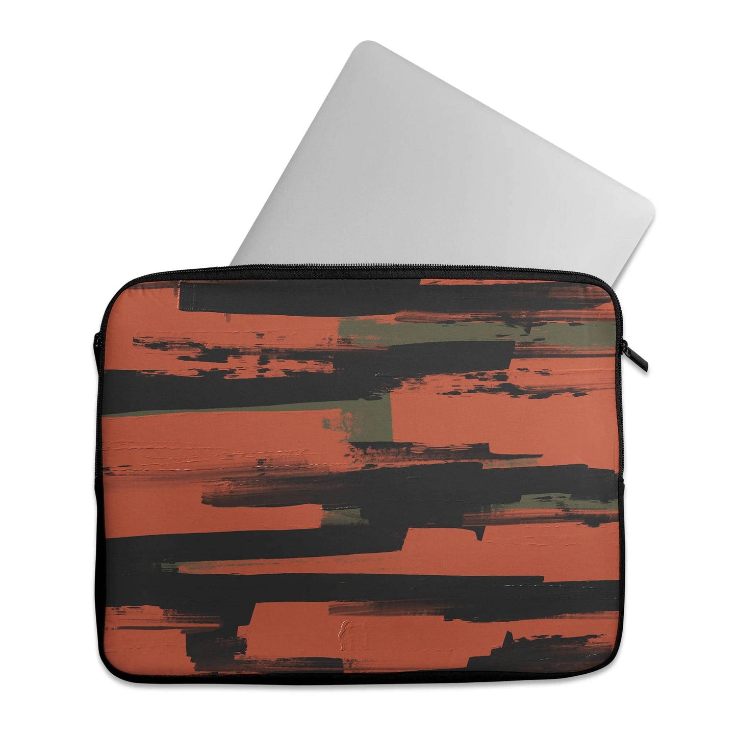 Painted Dark Abstract Art - Laptop Sleeve - HypeSheriff
