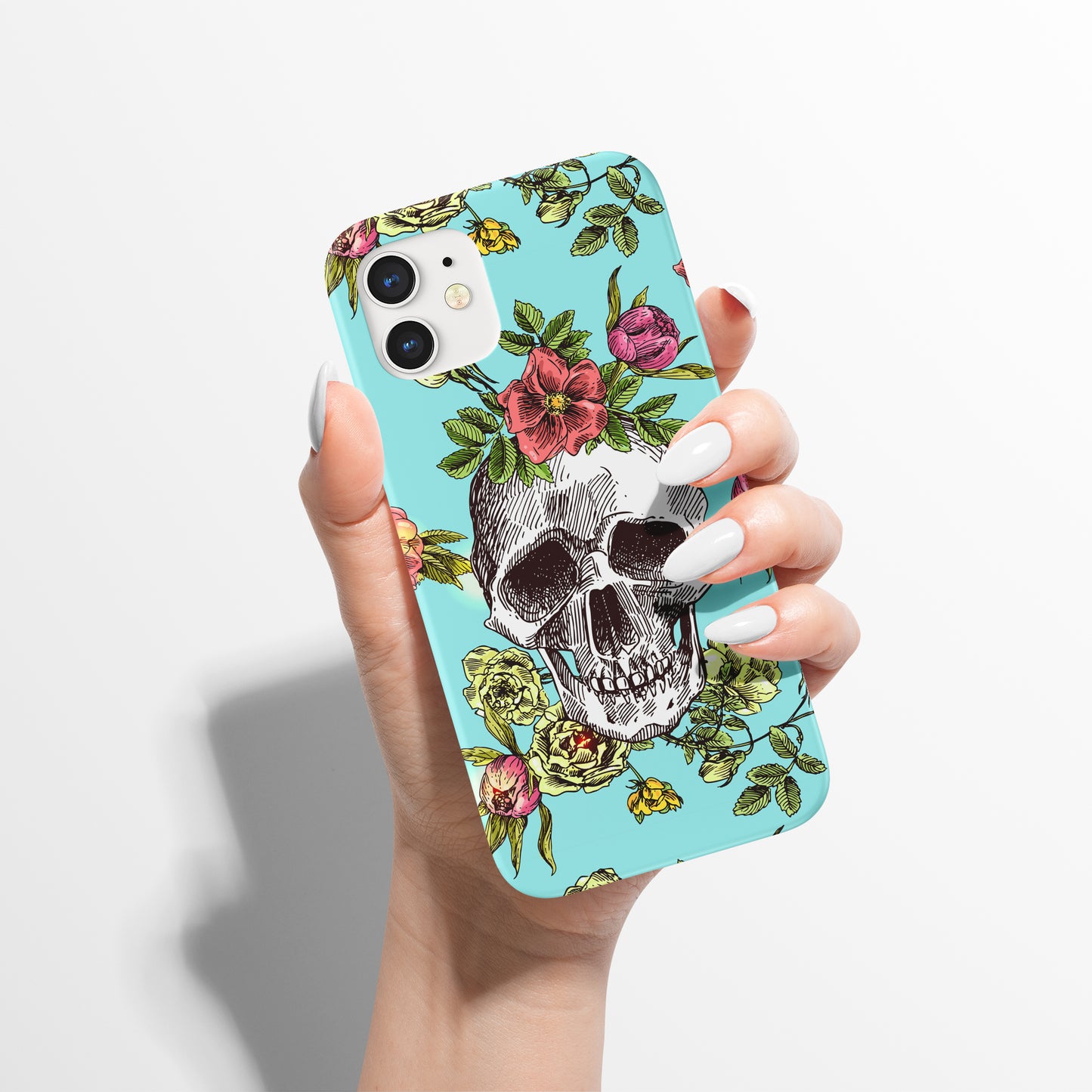 Frida Skull Psychobilly iPhone Case - HypeSheriff