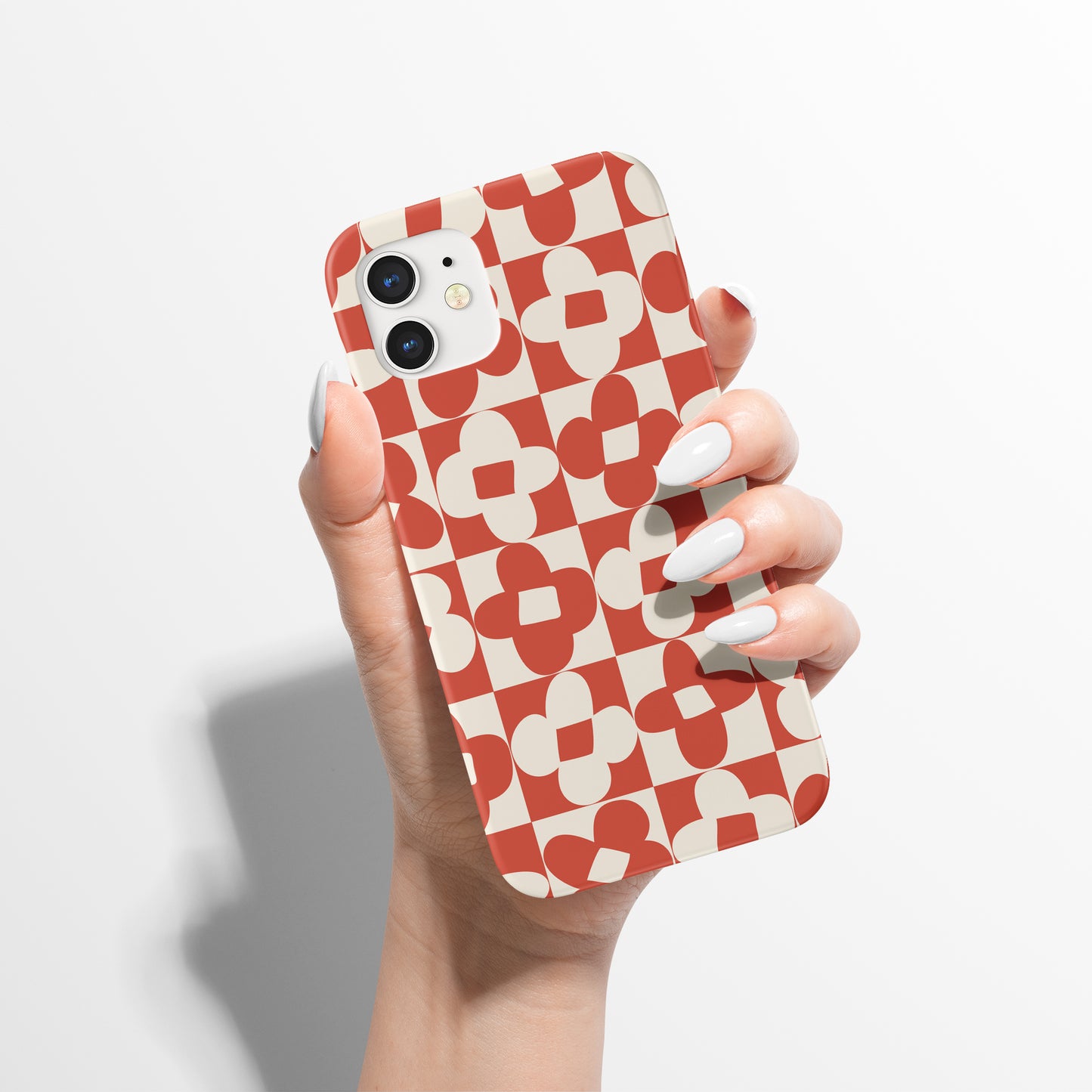 Retro Flowers 60s iPhone Case - HypeSheriff