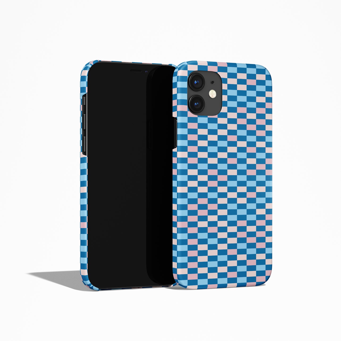 Blue Modern Abstract iPhone Case - HypeSheriff