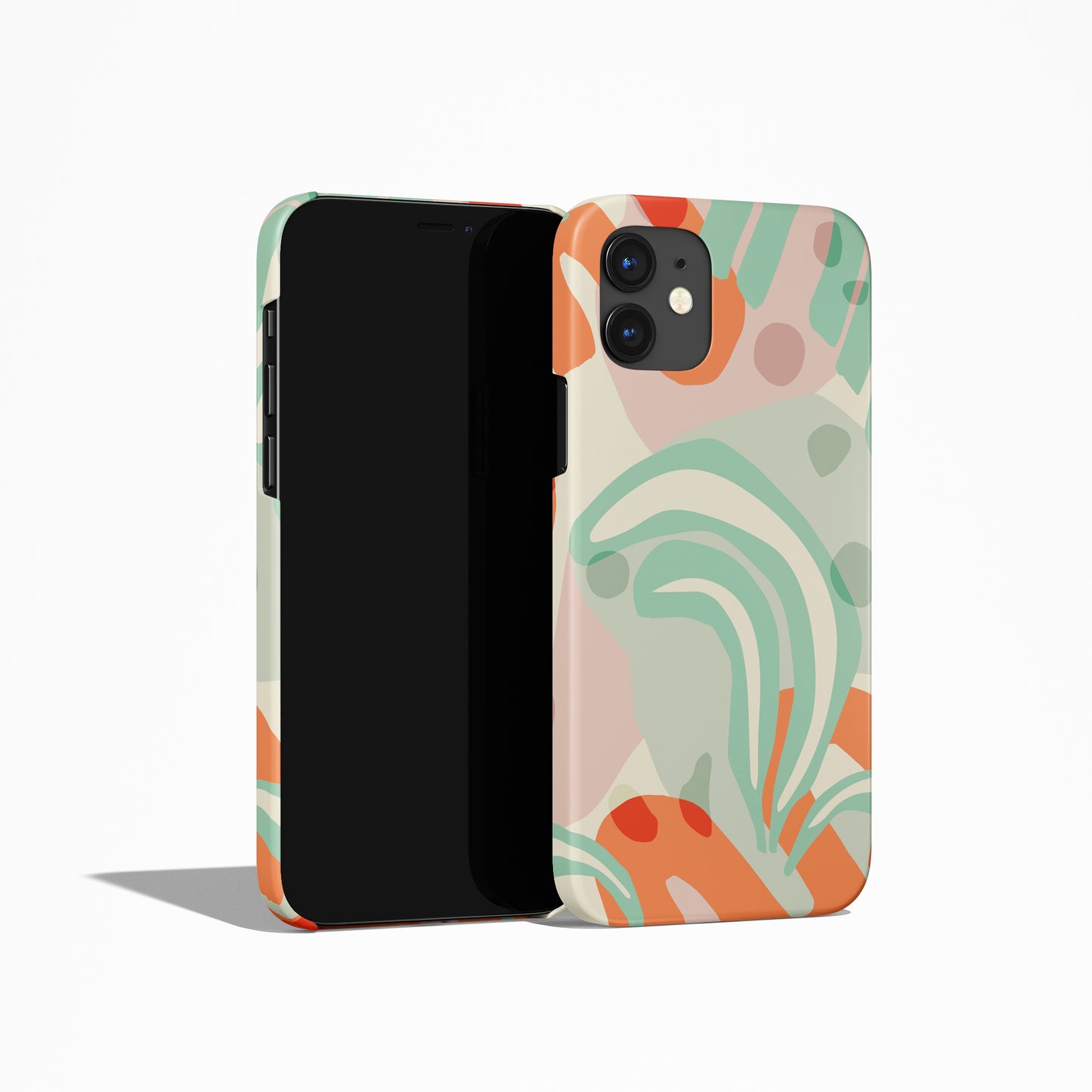 Mint Abstract iPhone Case - HypeSheriff