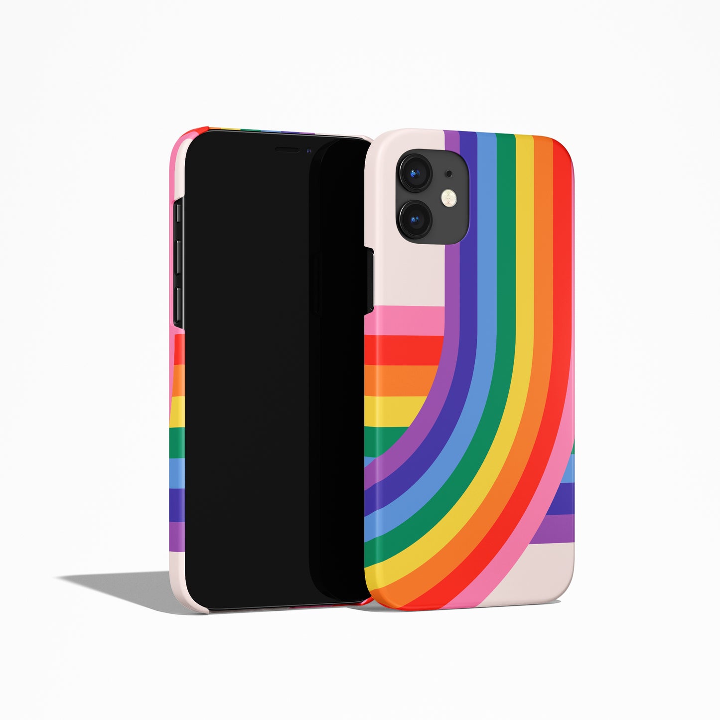 Rainbow 70s Colorful iPhone Case - HypeSheriff