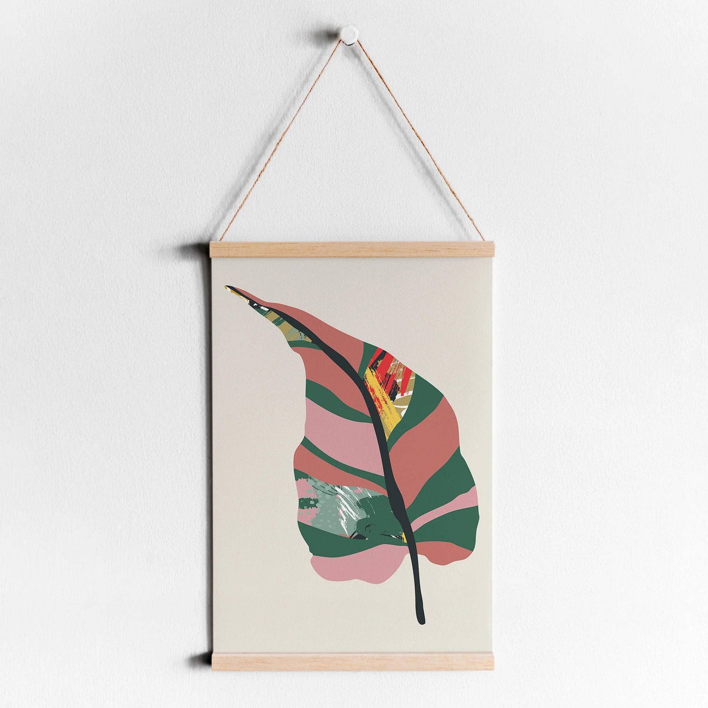 Colorful Boho Monstera Print - HypeSheriff
