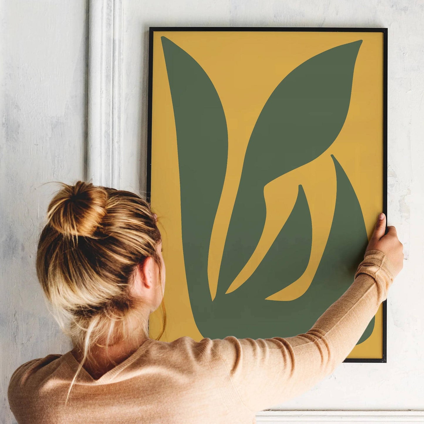 Green Leaf Poster - HypeSheriff