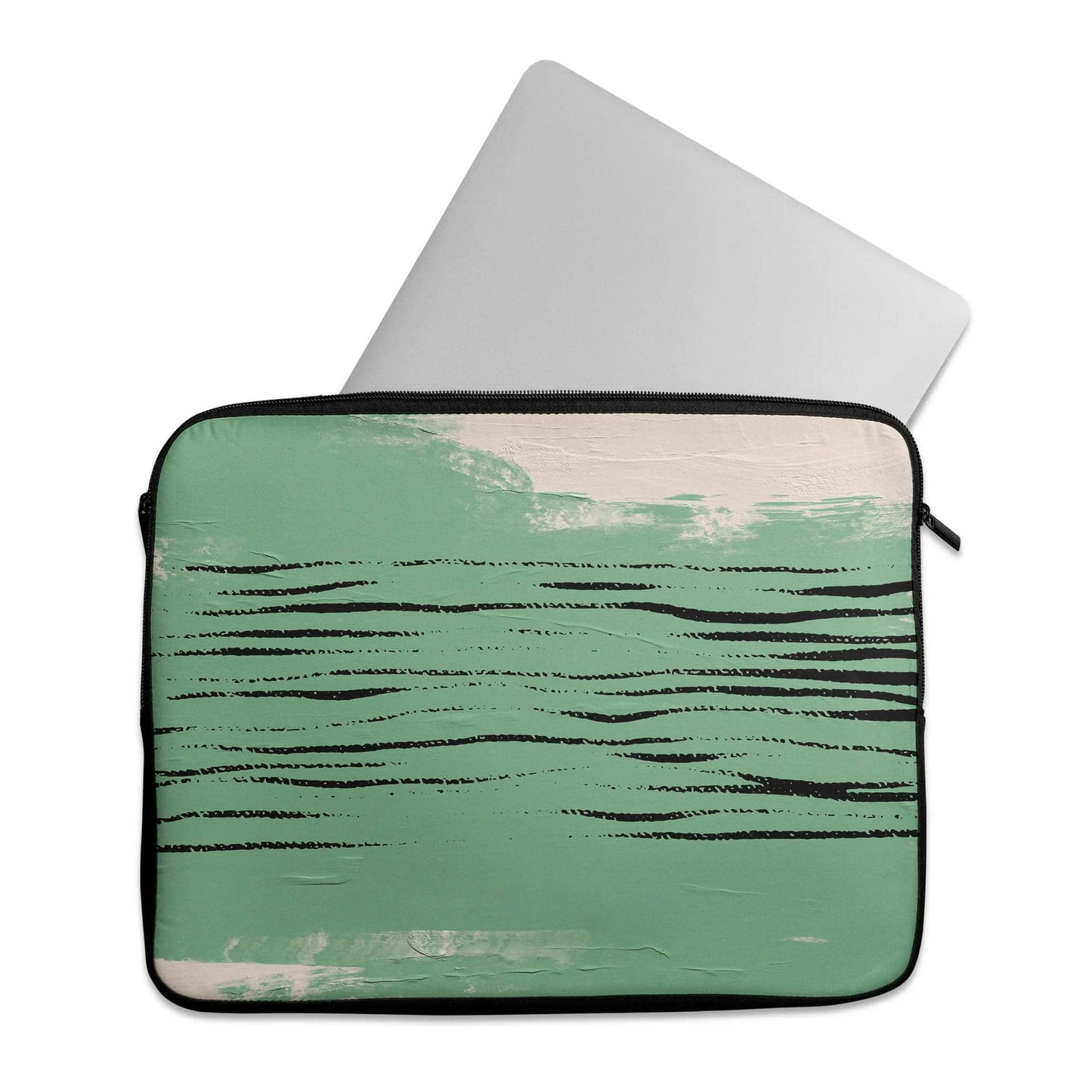 Green Painting Art - Laptop Sleeve - HypeSheriff