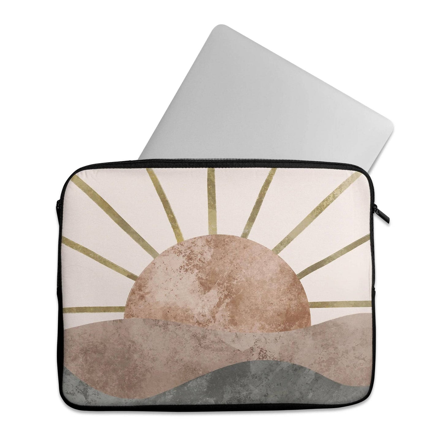 Painted Boho Sun- Laptop Sleeve - HypeSheriff