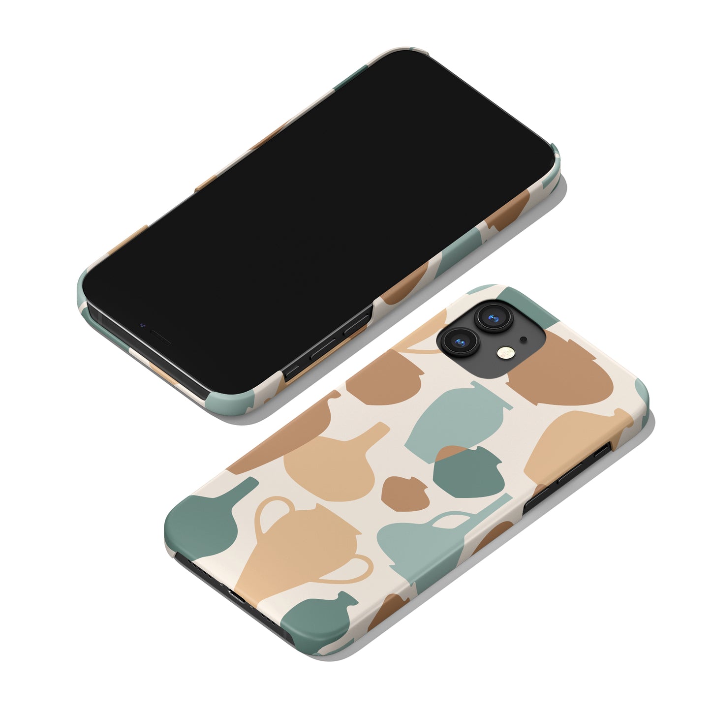 Archeology Vases Pattern iPhone Case - HypeSheriff