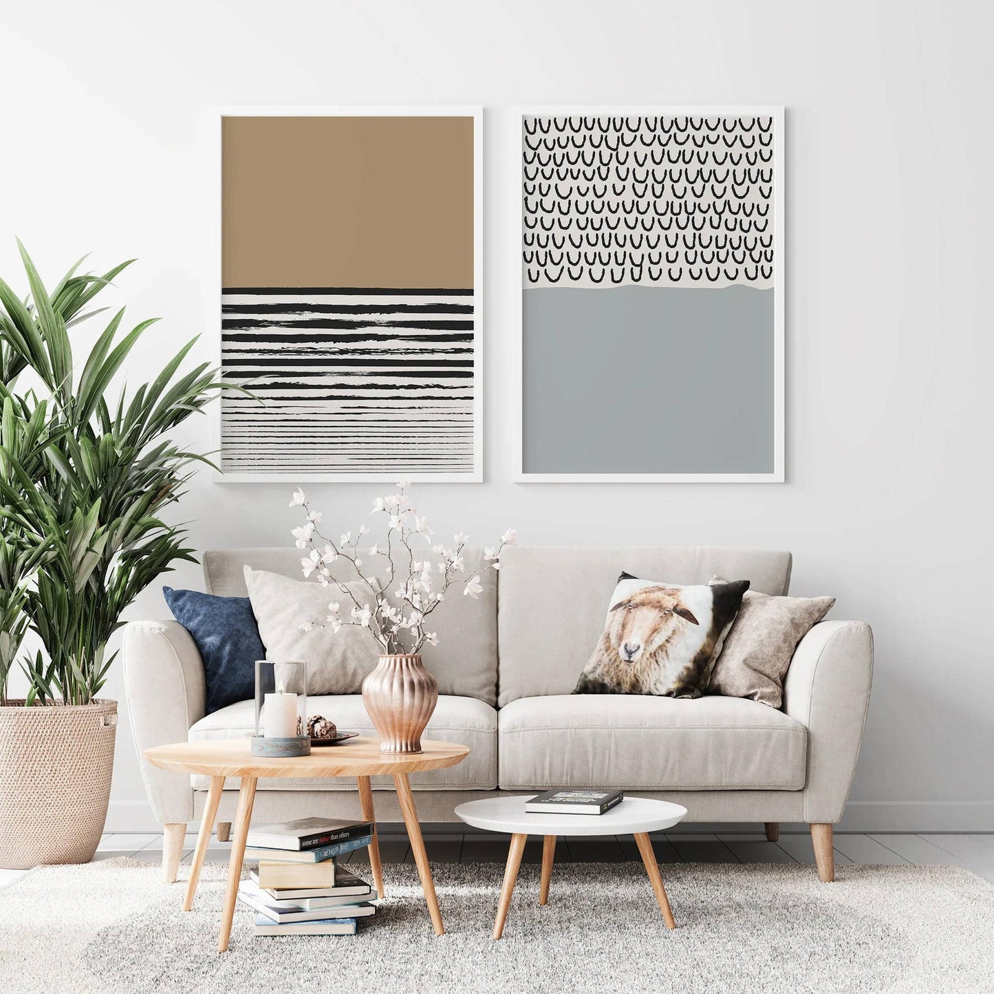 Set of 2 Contemporary Posters - HypeSheriff