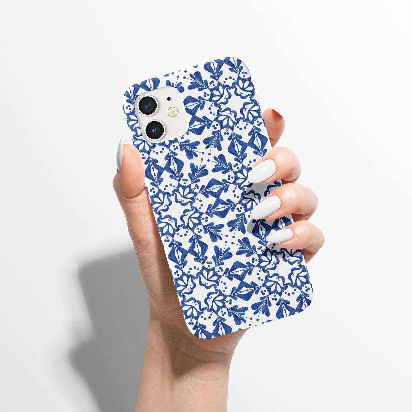 Turkey Ceramic Tiles Pattern iPhone Case - HypeSheriff