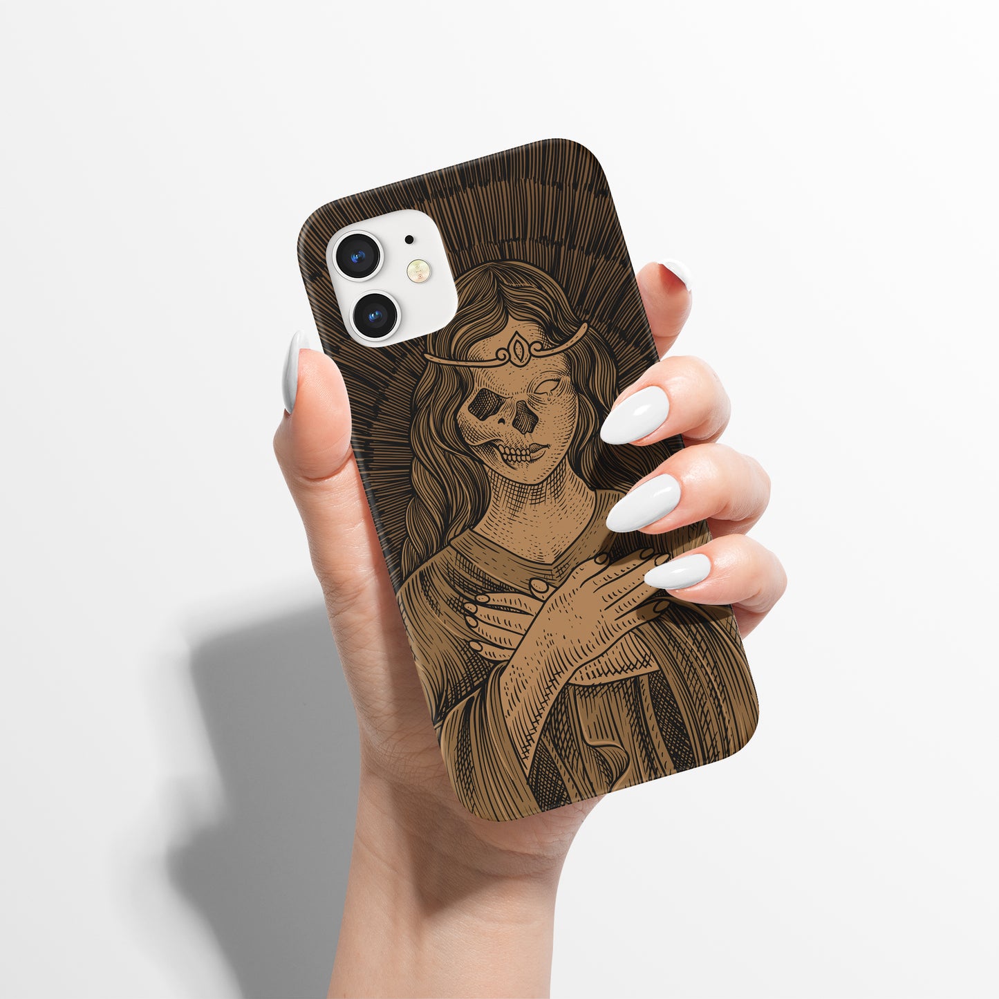 Santa Maria Dark iPhone Case - HypeSheriff