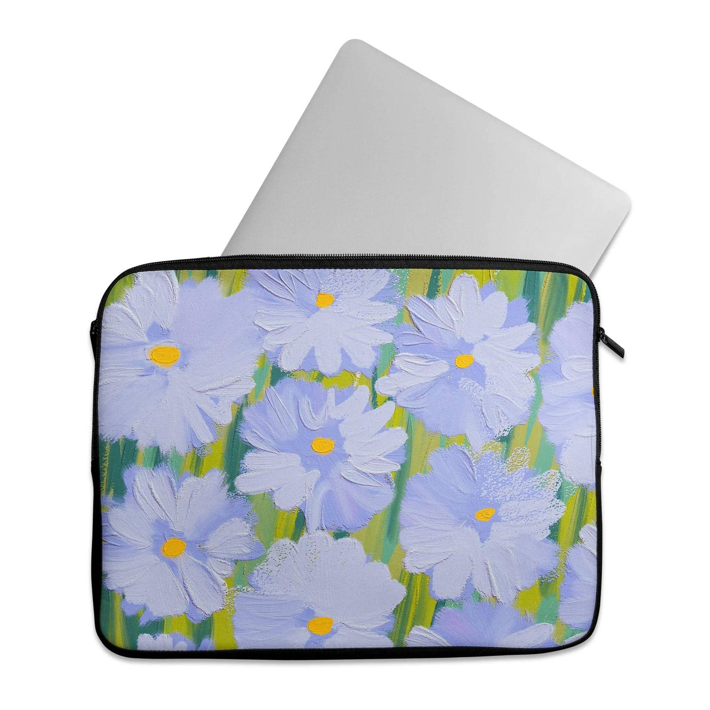 Painted Floral Art - Laptop Sleeve - HypeSheriff