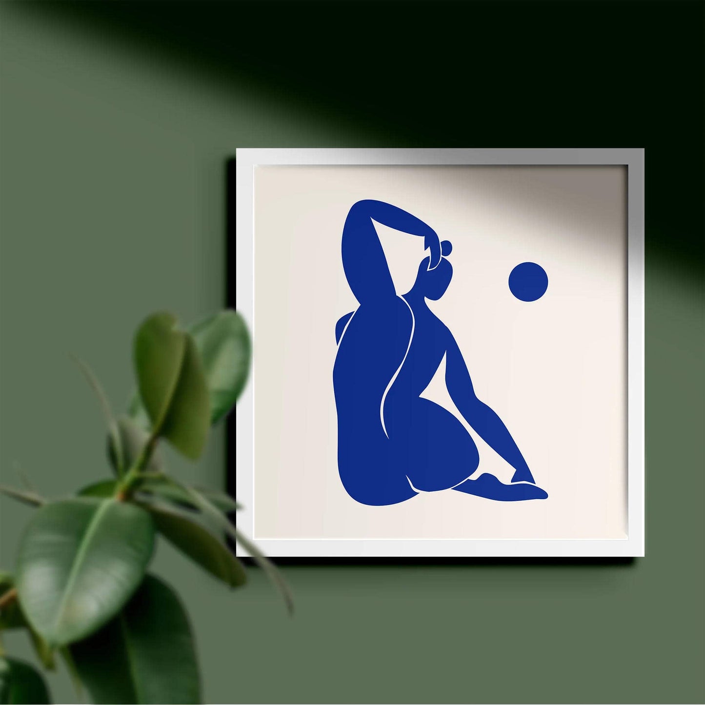 Blue Woman No.1 Print - HypeSheriff