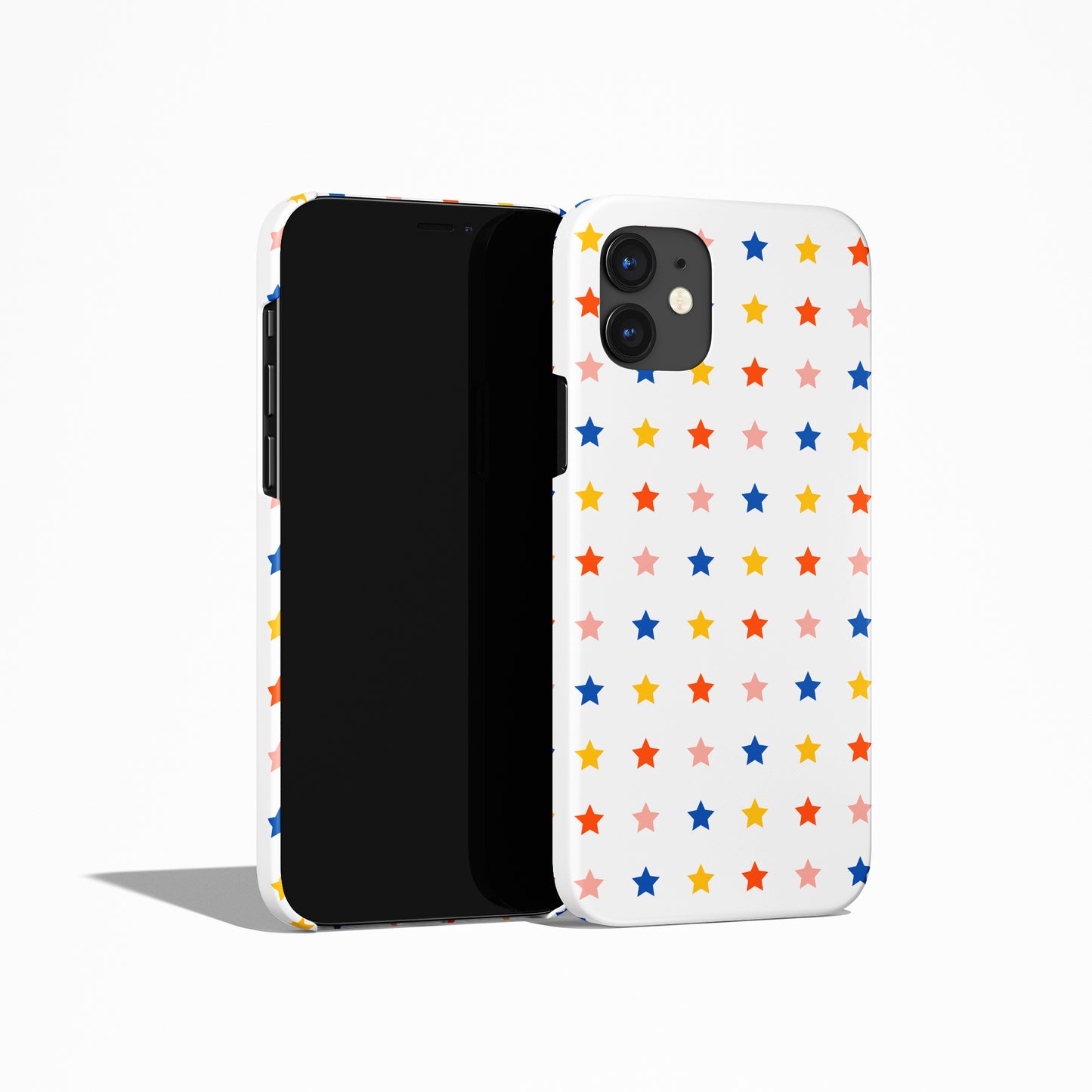 Tiny Stars White iPhone Case - HypeSheriff