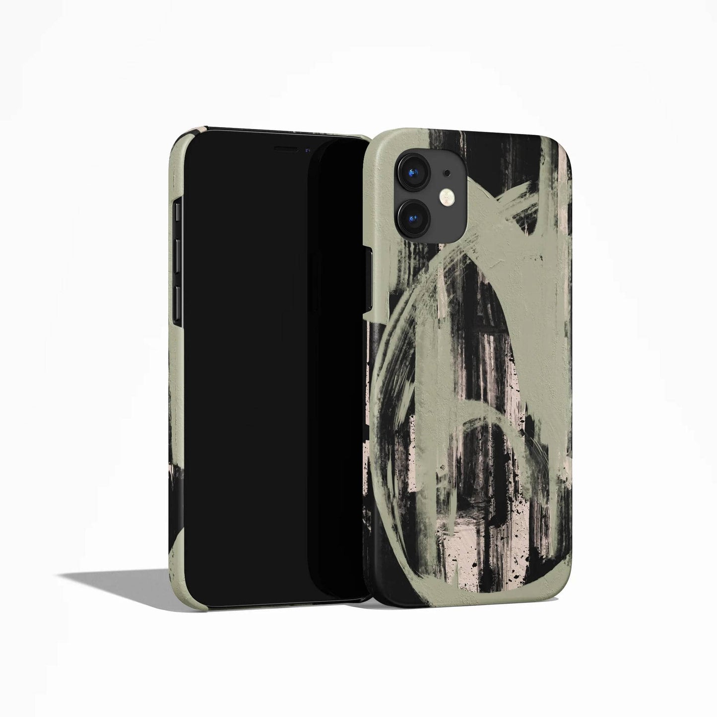 Abstract Paintbrushes iPhone Case - HypeSheriff