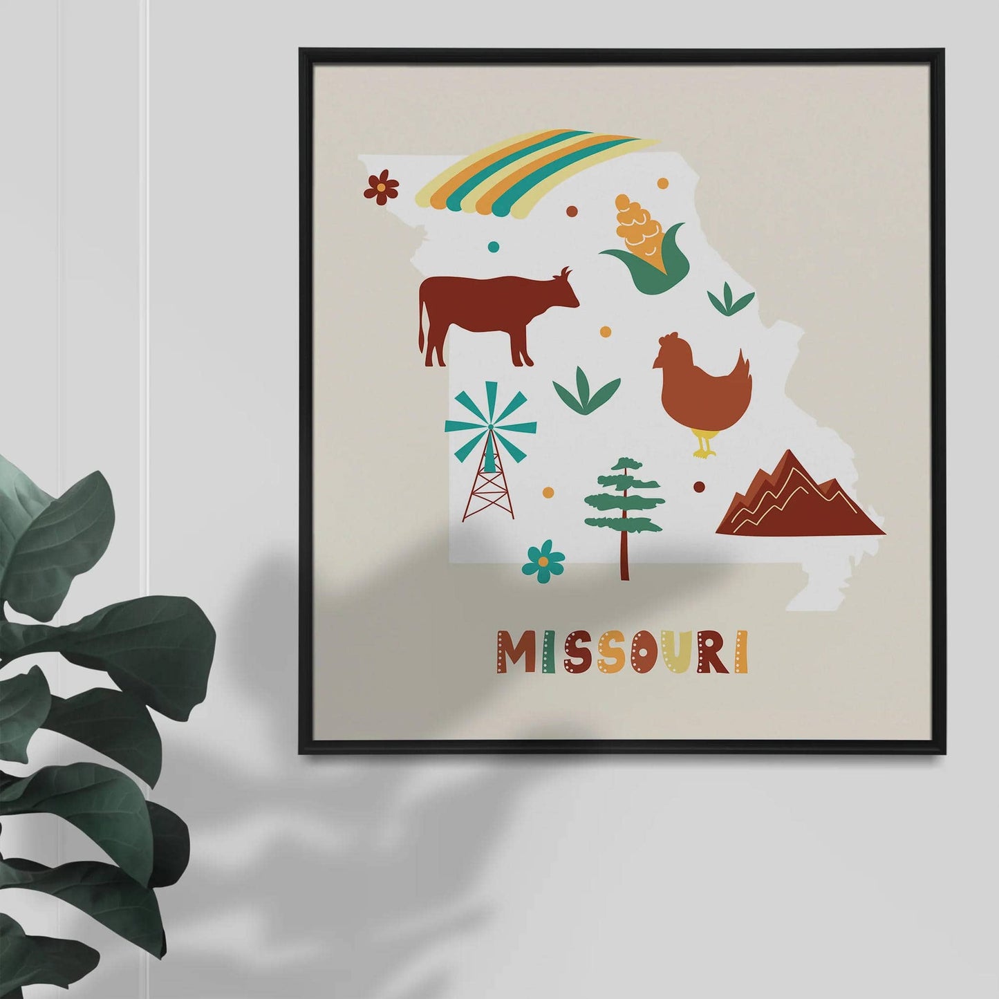 Missouri, Travel Print - HypeSheriff