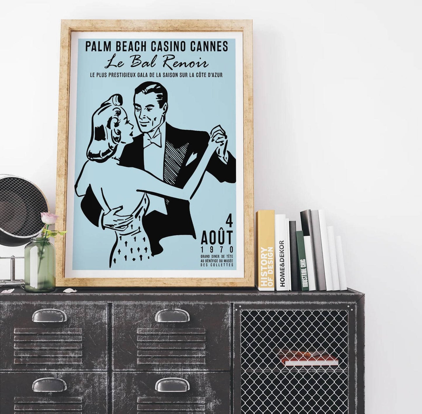 Palm Beach Le Bal Renoir Poster - HypeSheriff