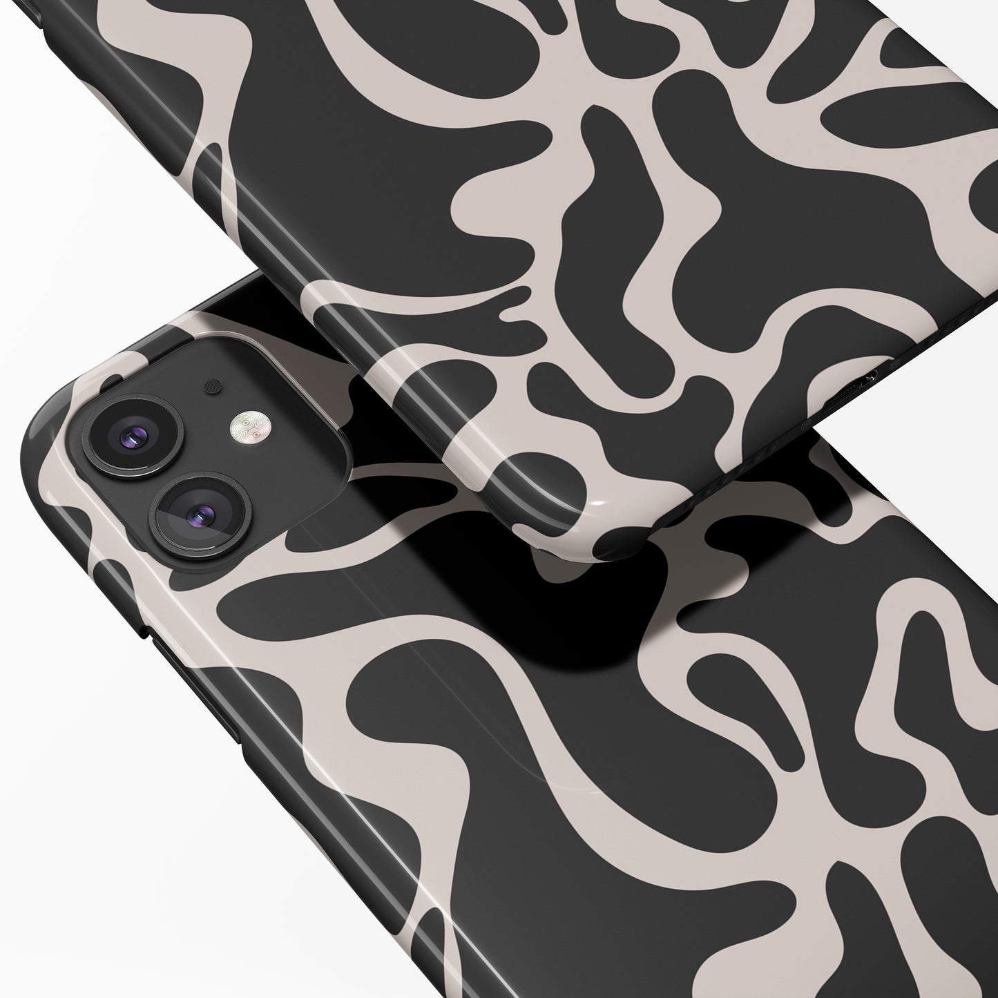 Nordic Abstract Pattern iPhone Case - HypeSheriff