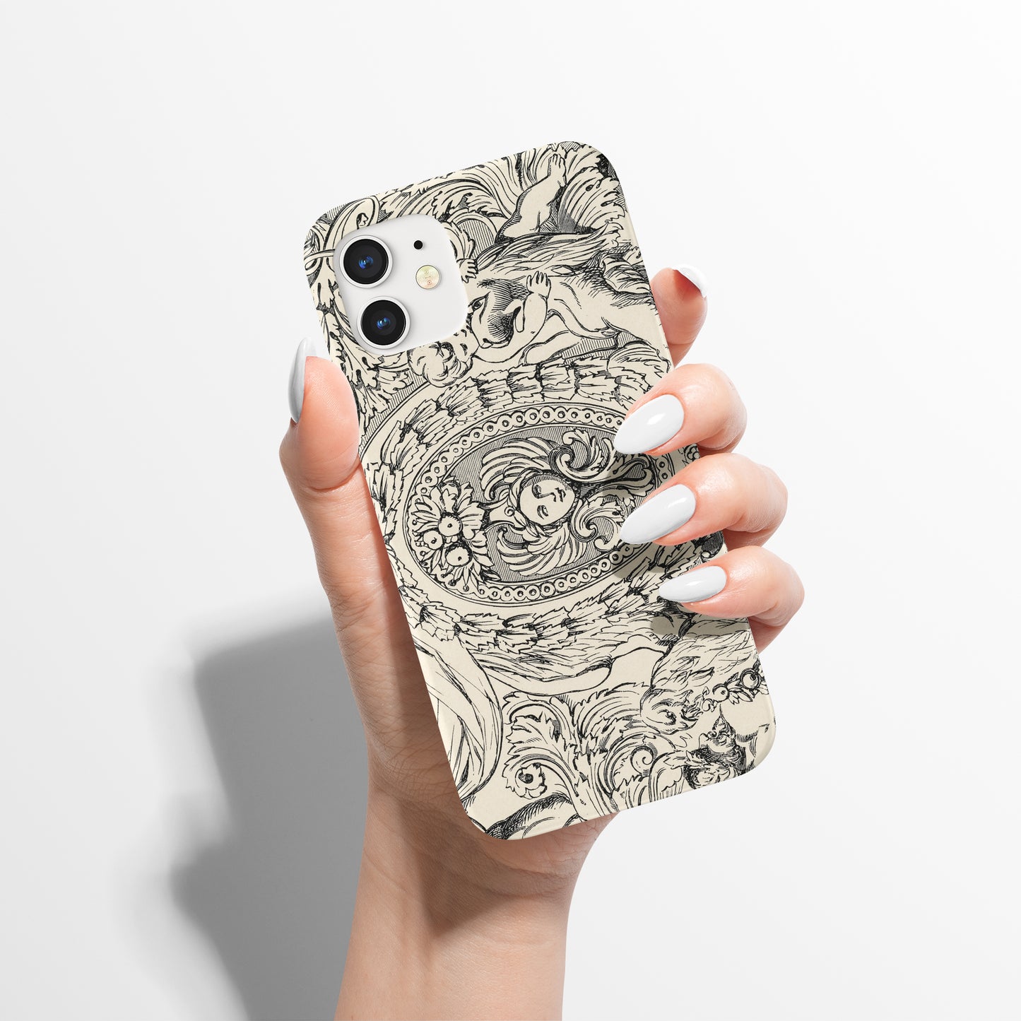 Art Nouveau Vintage iPhone Case - HypeSheriff