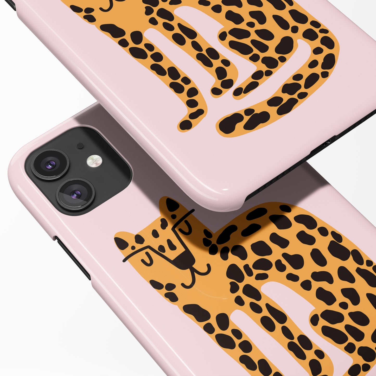 Cute Cheetah iPhone Case - HypeSheriff
