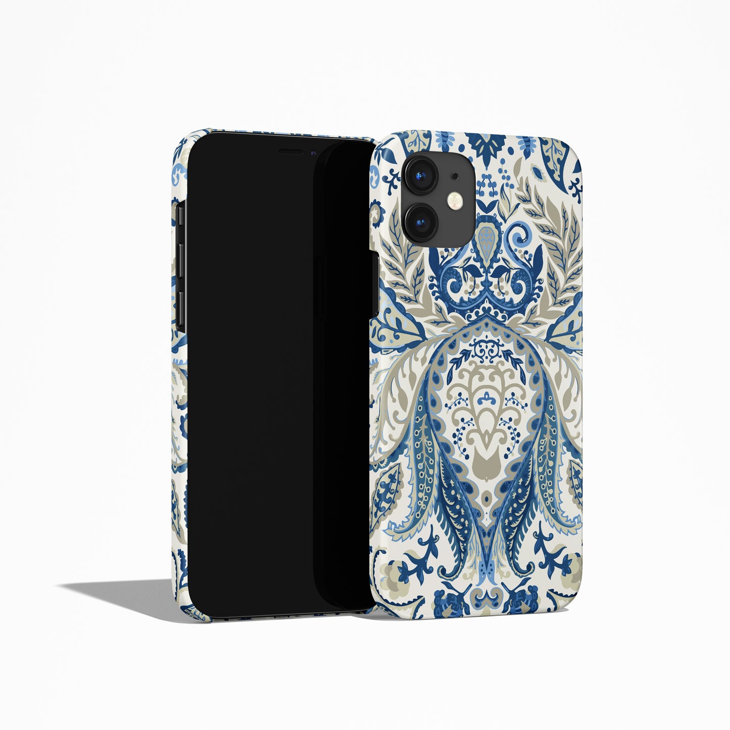 Blue Ornaments iPhone Case - HypeSheriff
