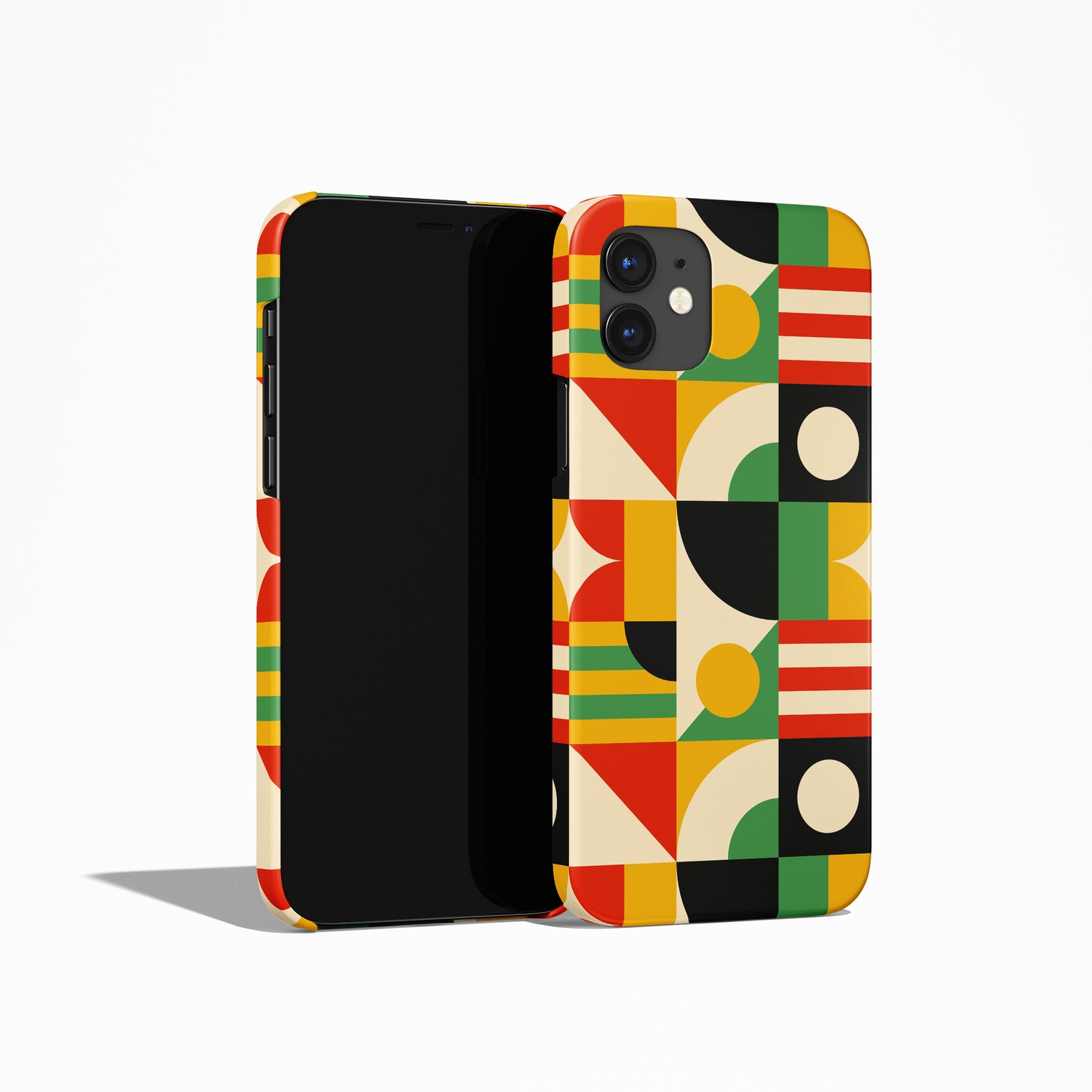 Retro Bauhaus iPhone Case - HypeSheriff