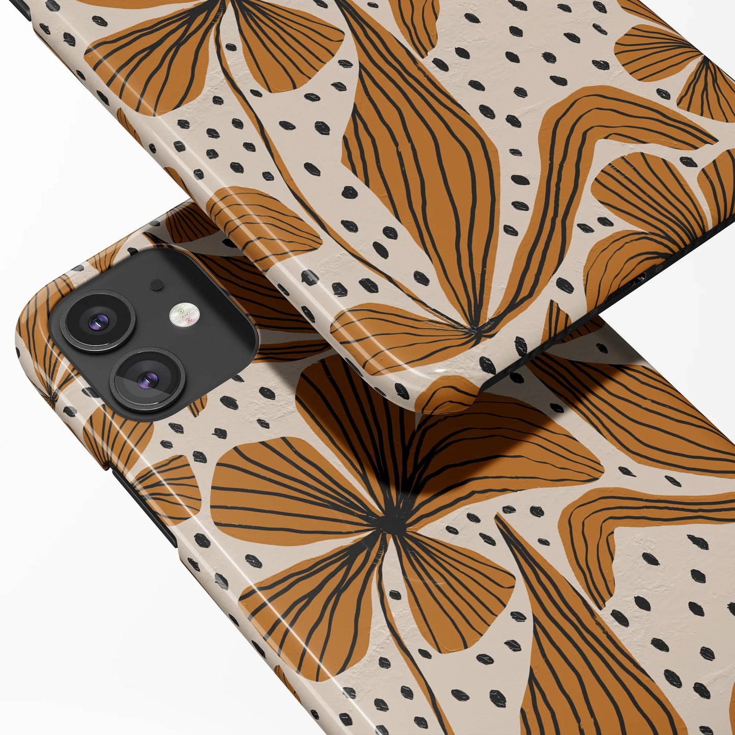 Hand Painted Floral Boho Art iPhone Case - HypeSheriff
