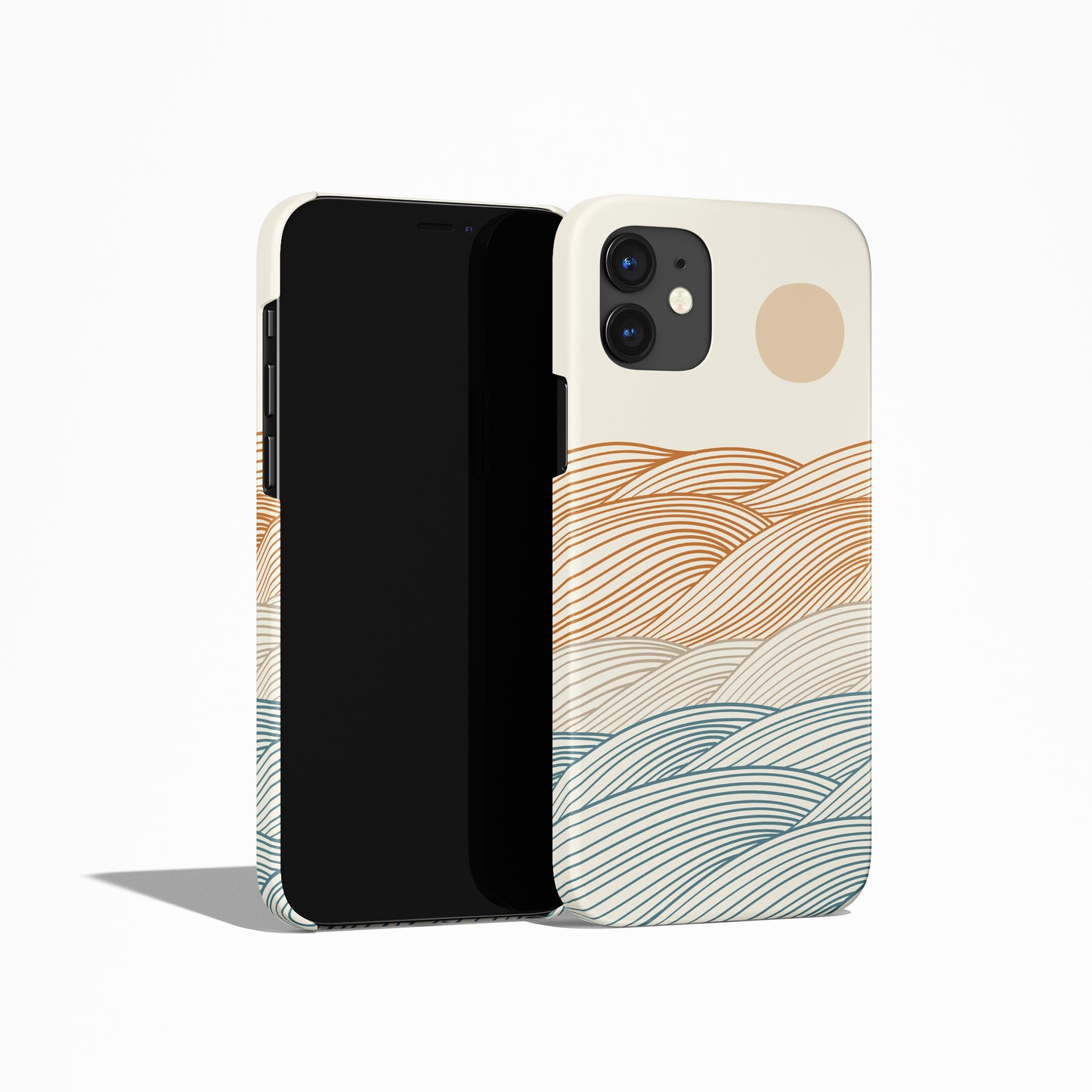 Line Art Travel iPhone Case - HypeSheriff