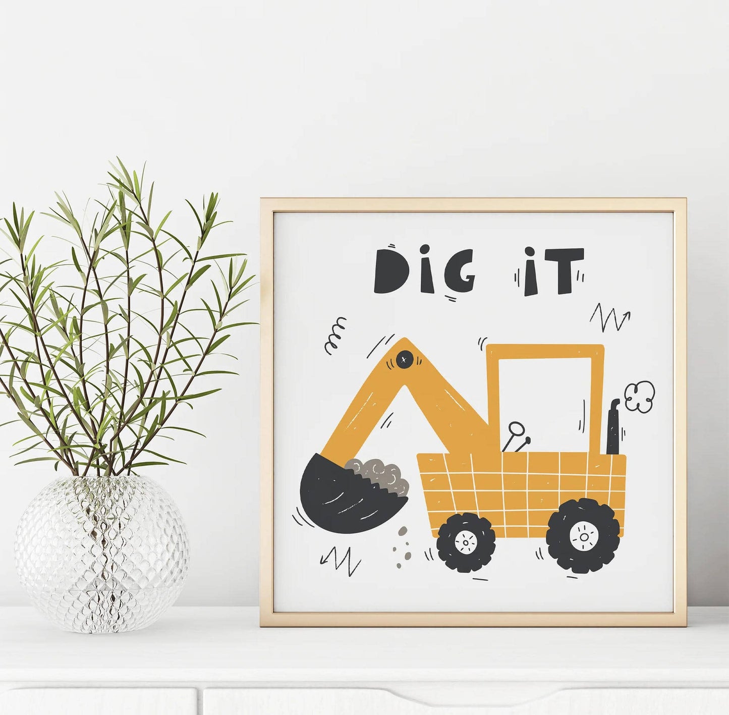 Dig It, Car Print - HypeSheriff