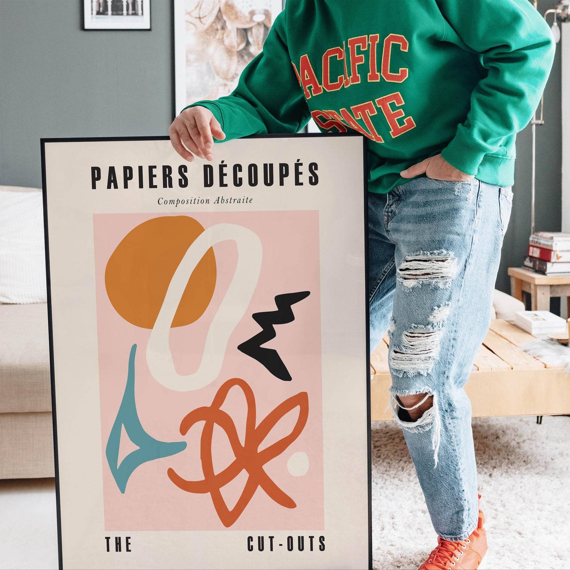 Composition Abstraite Poster - HypeSheriff