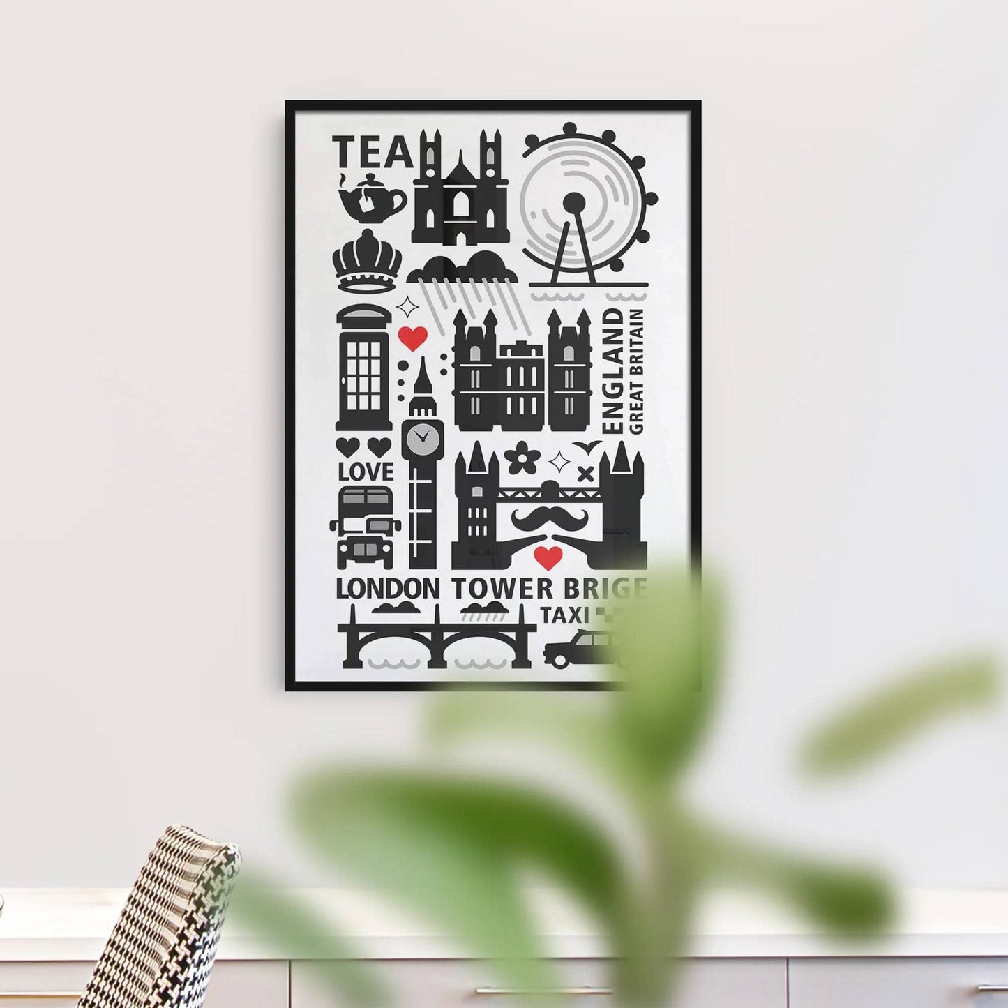 London England Poster - HypeSheriff