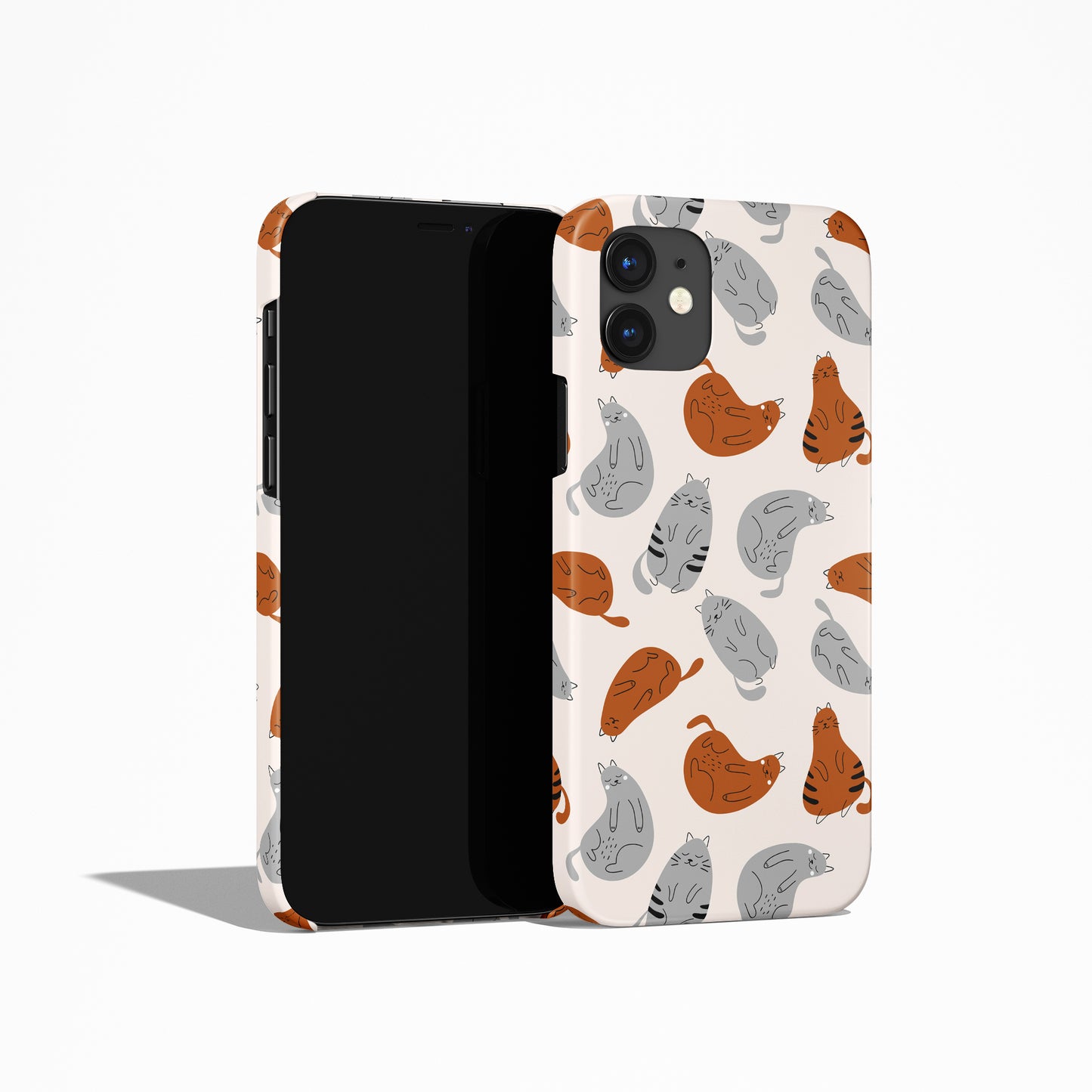 Funny Sleeping Cats iPhone Case - HypeSheriff