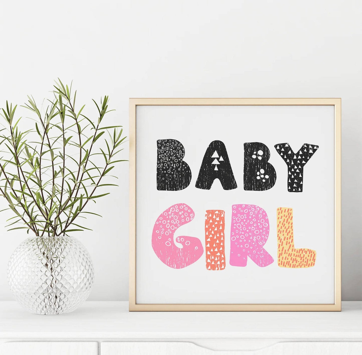 Baby Girl Print - HypeSheriff