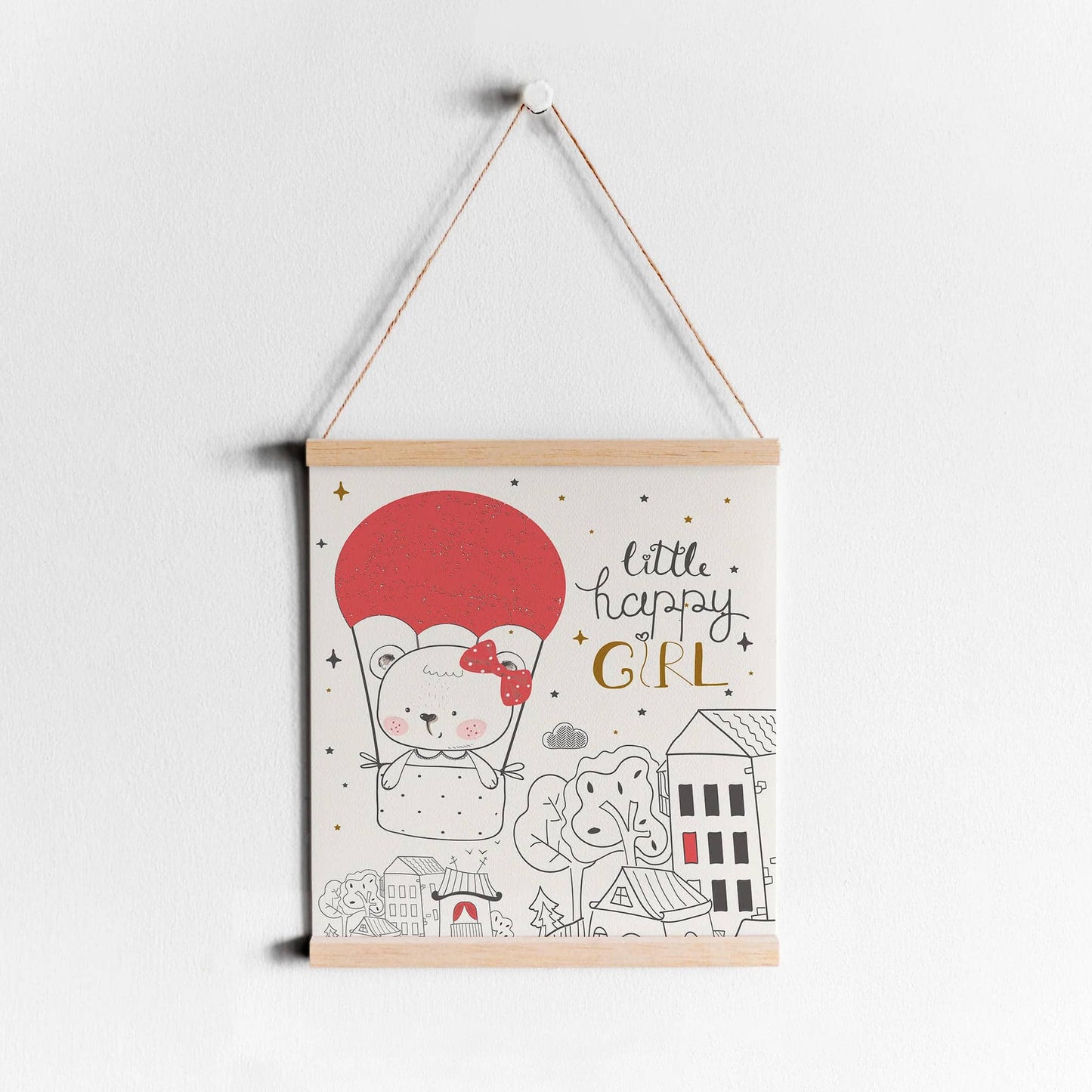 Little Happy Girl Print - HypeSheriff