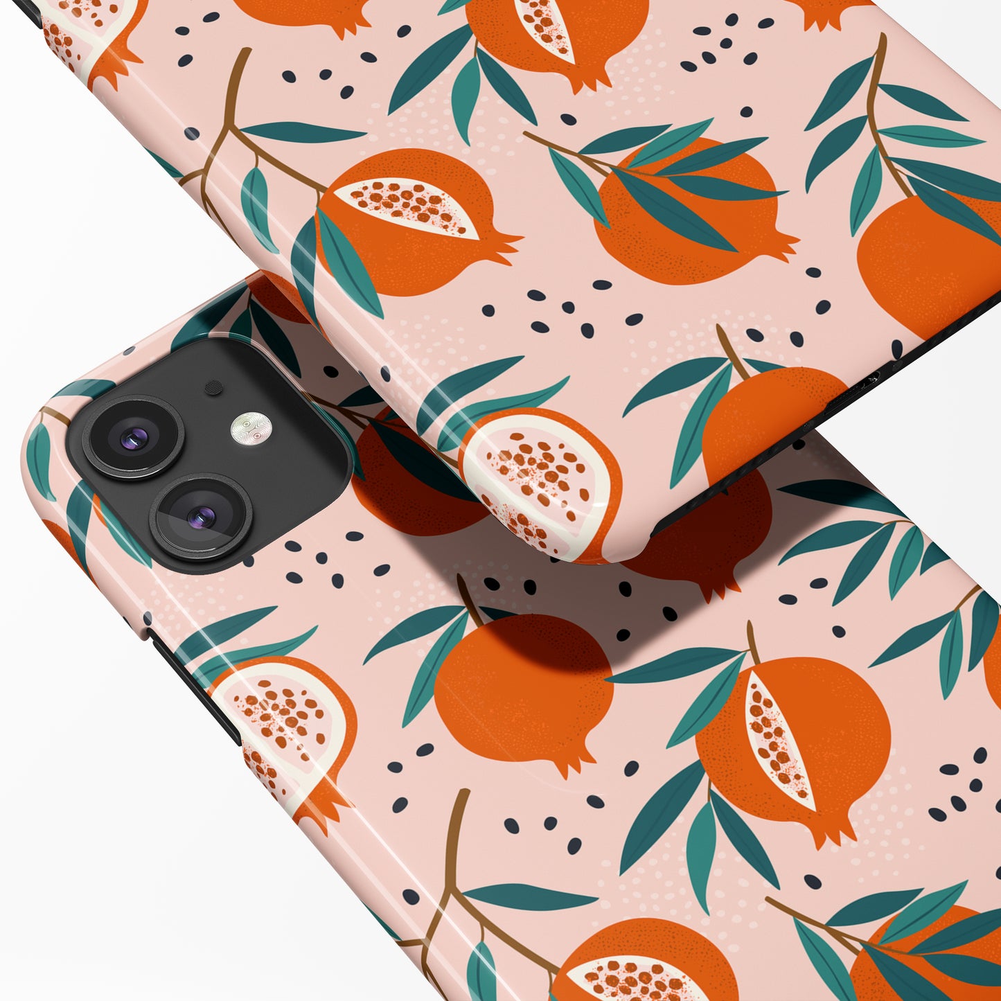 Pink Pomegranate iPhone Case - HypeSheriff