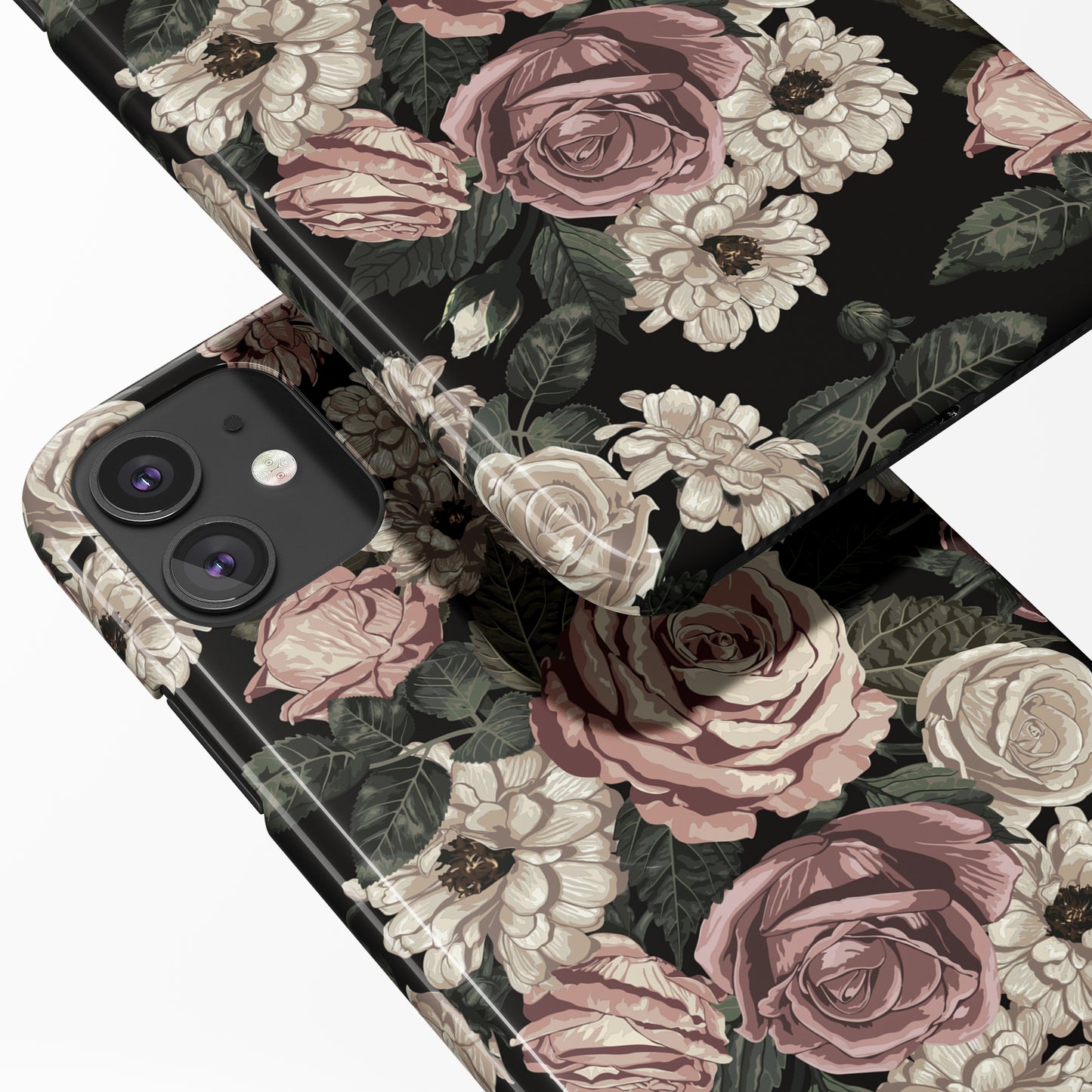 Black Elegant iPhone Case - HypeSheriff