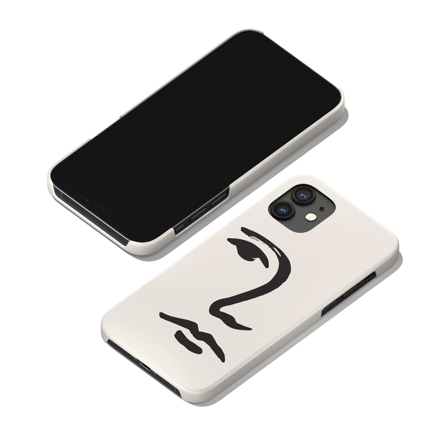 Face Line Art iPhone Case - HypeSheriff