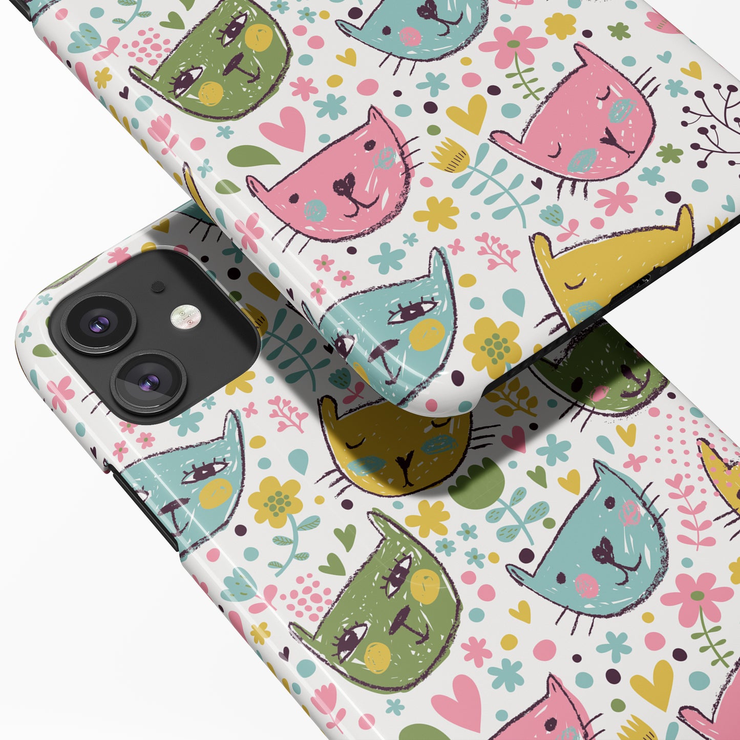 Sweet Kitty For Kids iPhone Case - HypeSheriff