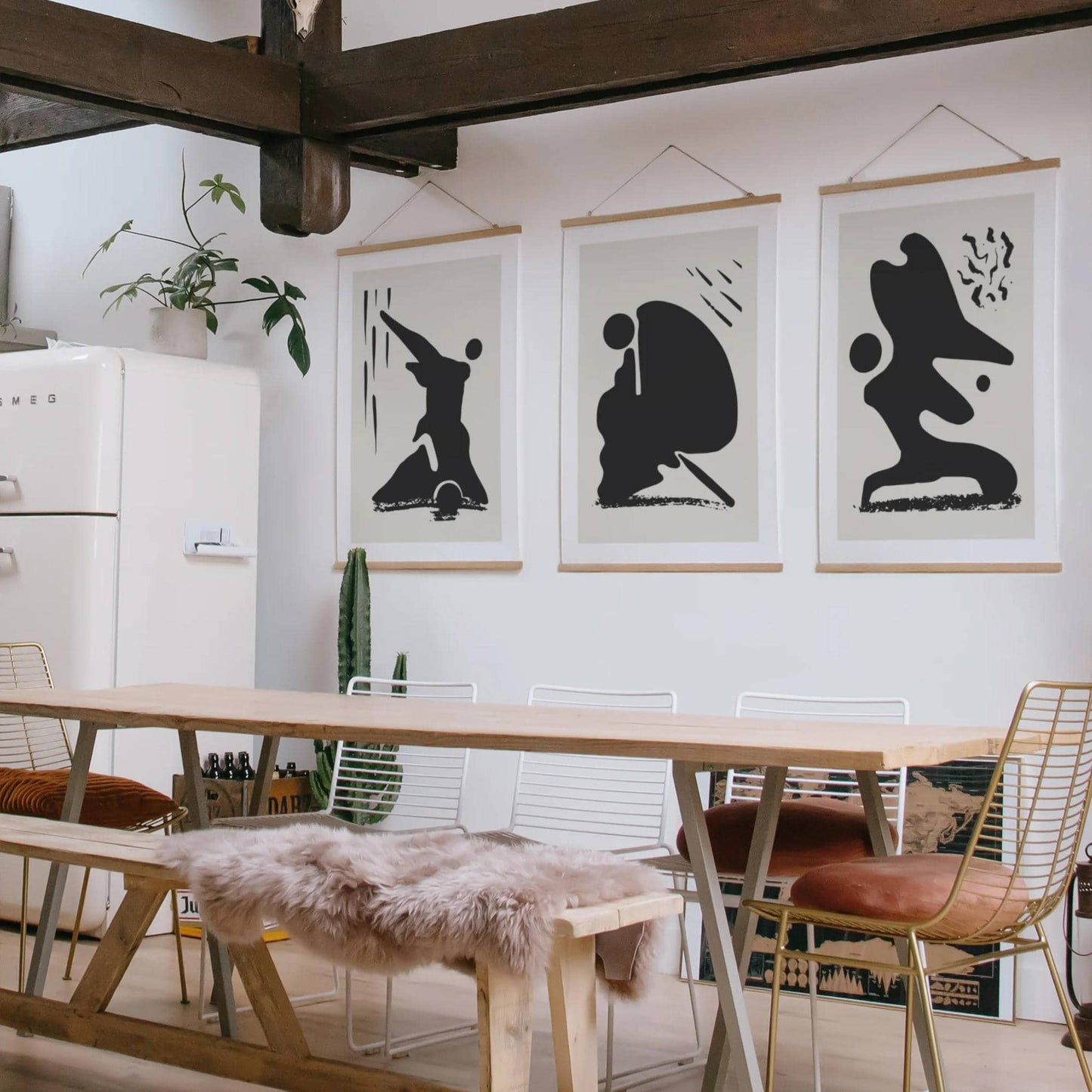 Set of 3 Moore Sculpture Posters - HypeSheriff