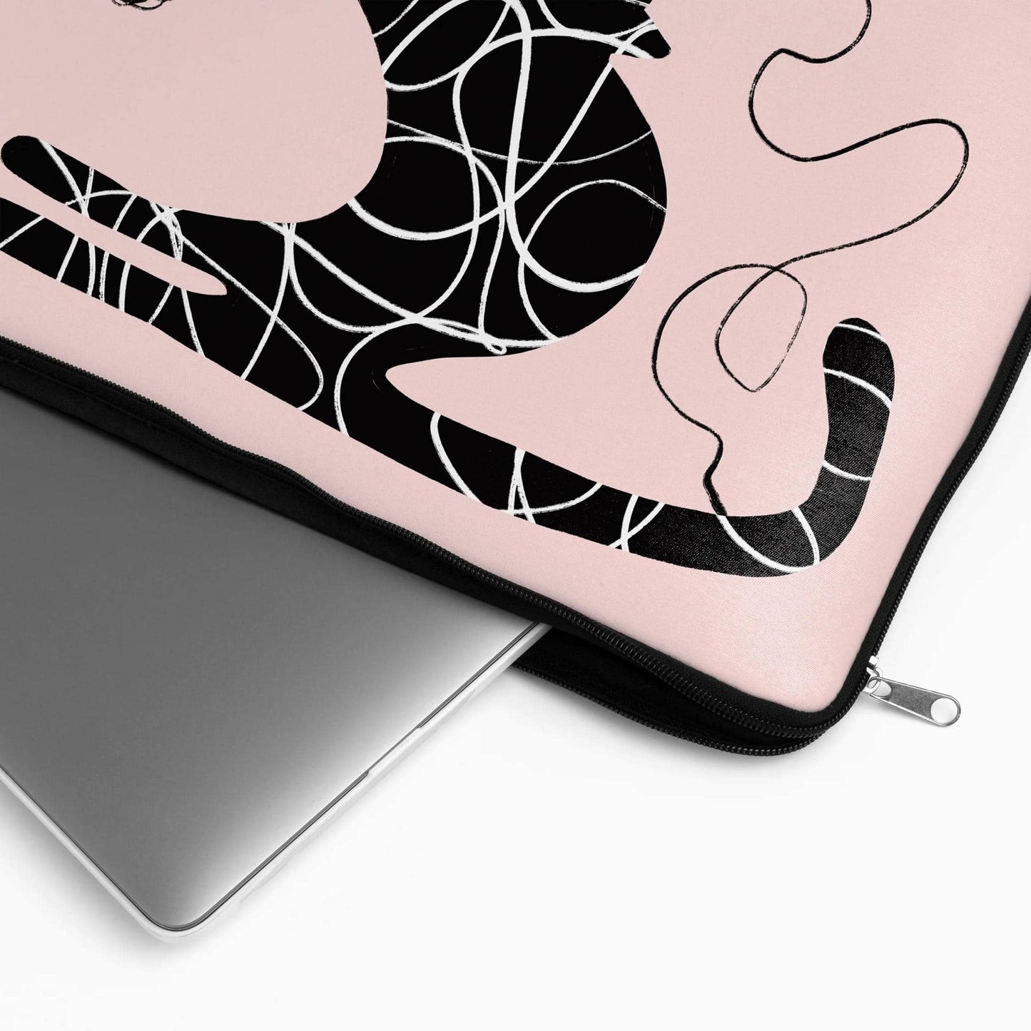 Funny Cute Cat - Laptop Sleeve - HypeSheriff