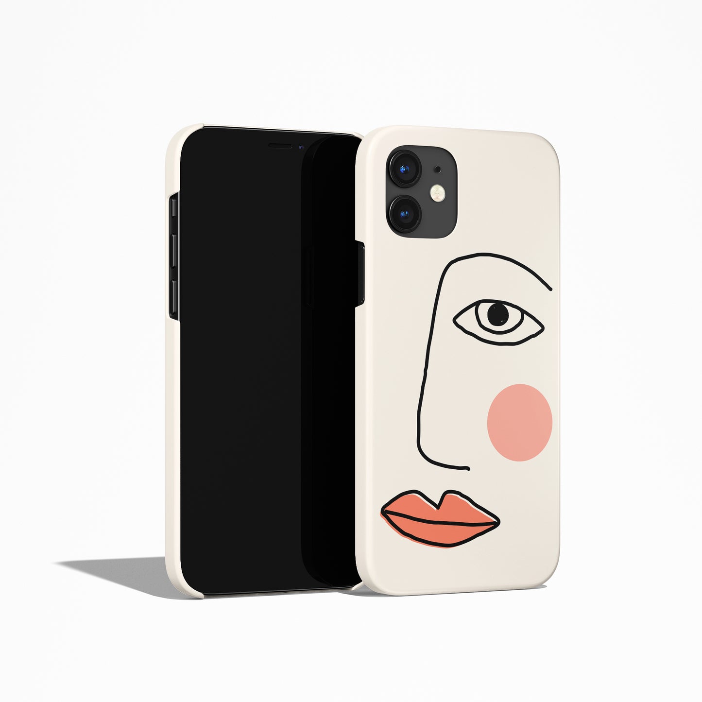 Cute Face iPhone Case - HypeSheriff