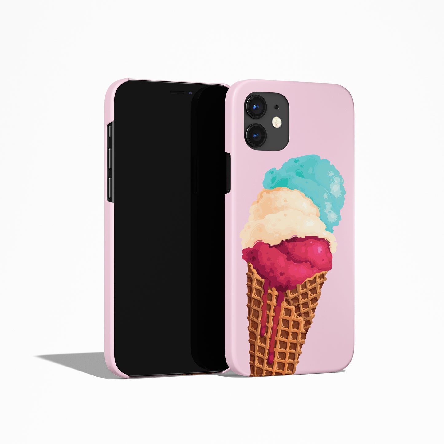Ice Cream Pink iPhone Case - HypeSheriff