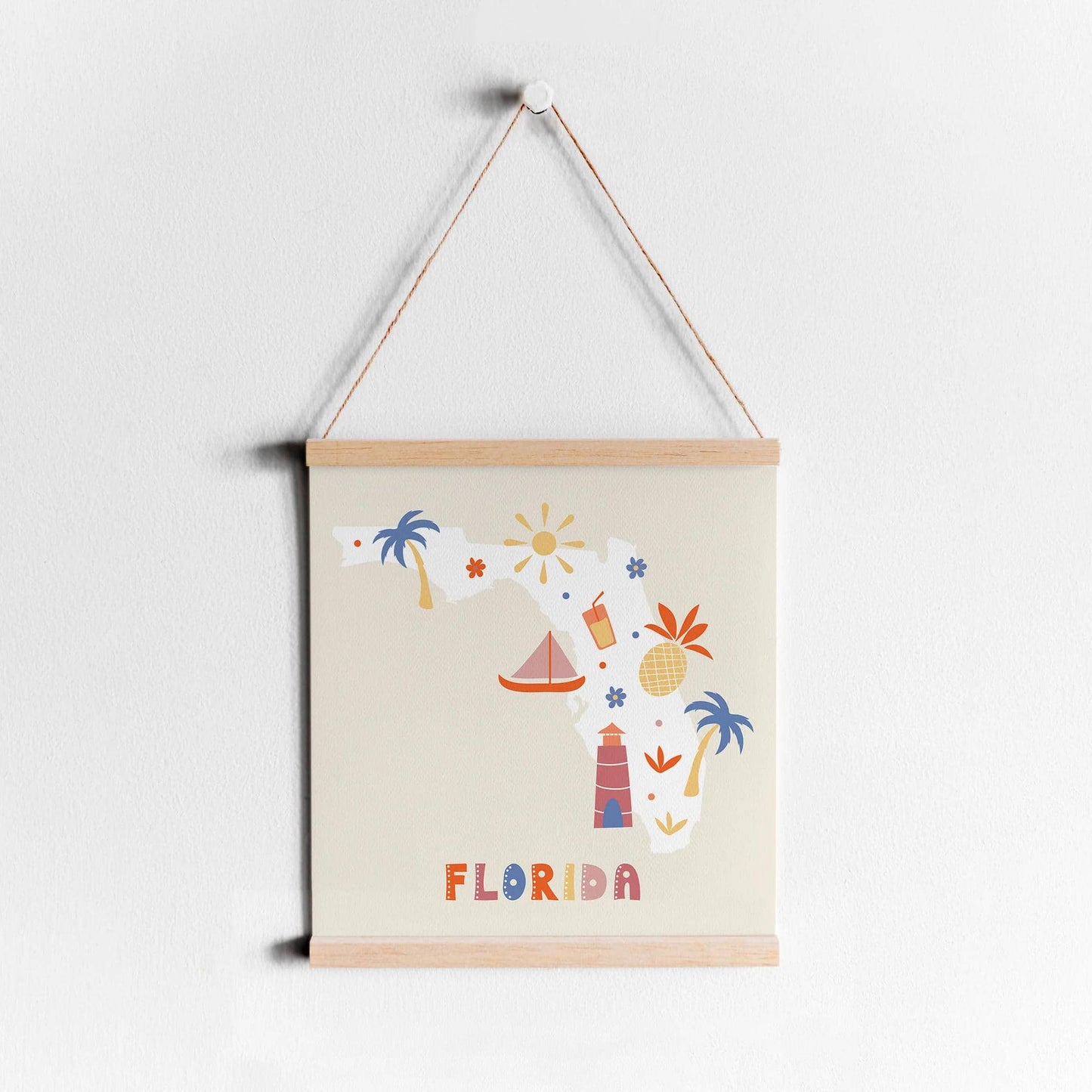 Florida, Travel Print - HypeSheriff