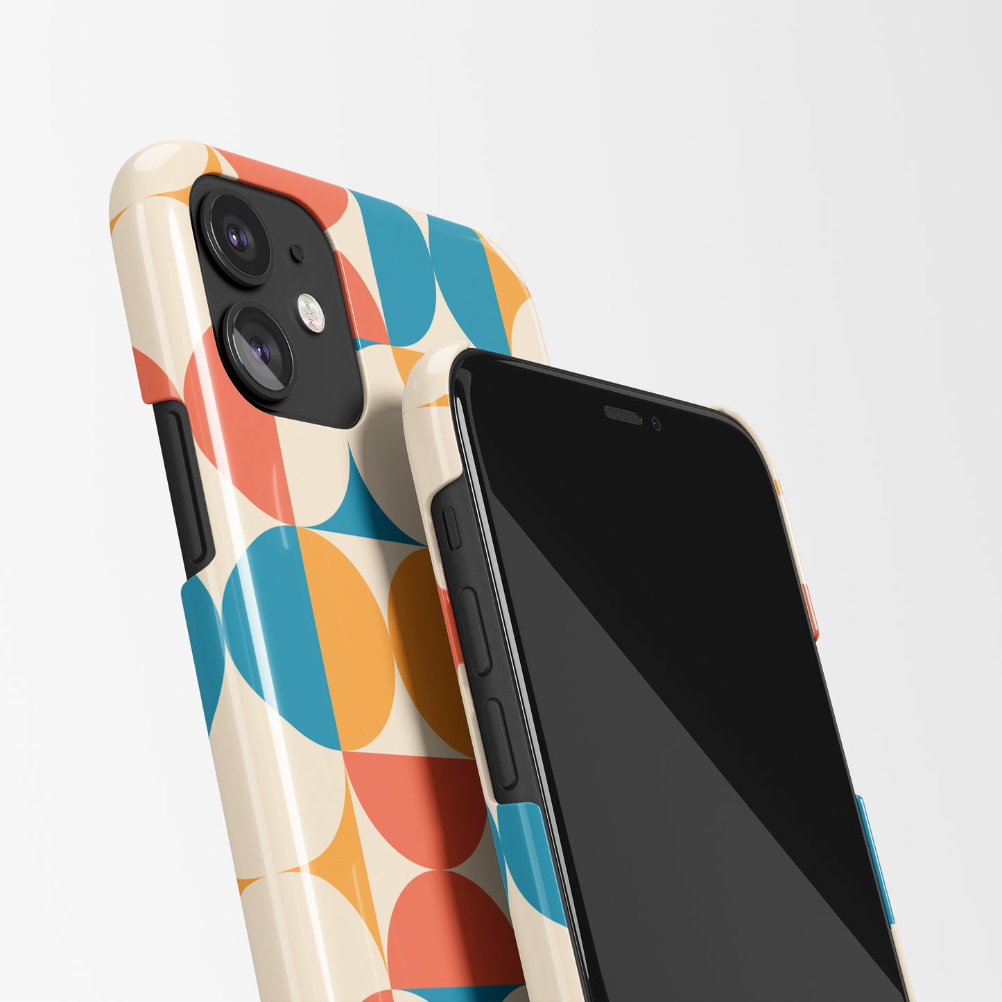 Retro Lovers iPhone Case - HypeSheriff